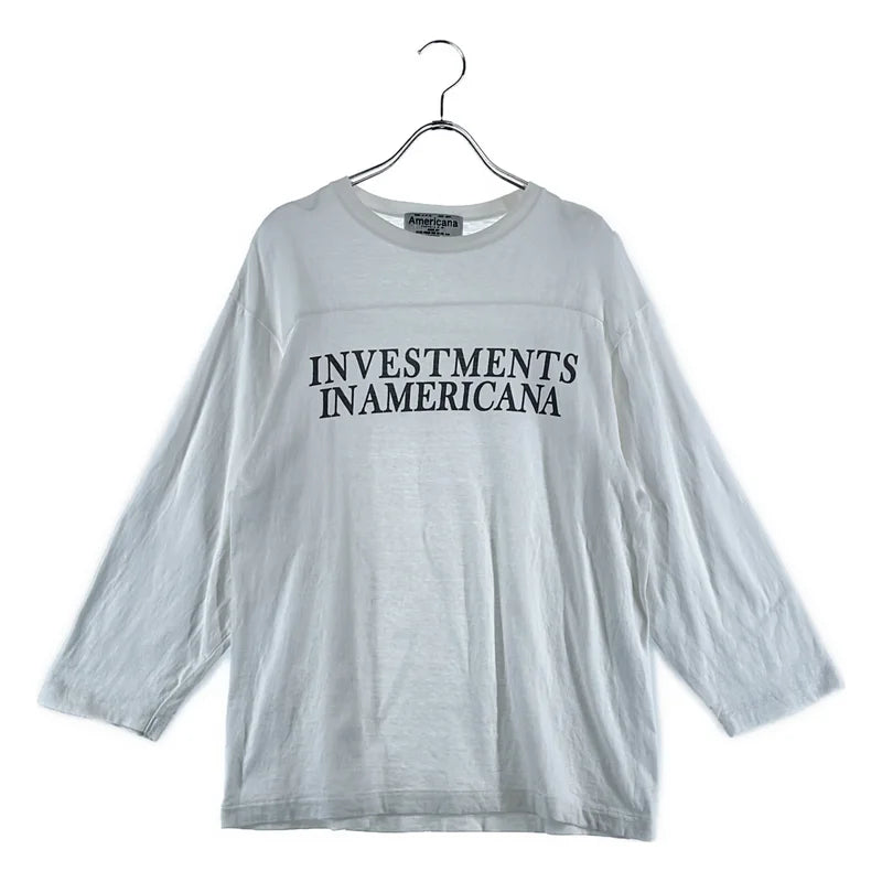 Americana / アメリカーナ | Deuxieme Classe / FOOTBALL / ロゴ フットボール Tシャツ カットソー |