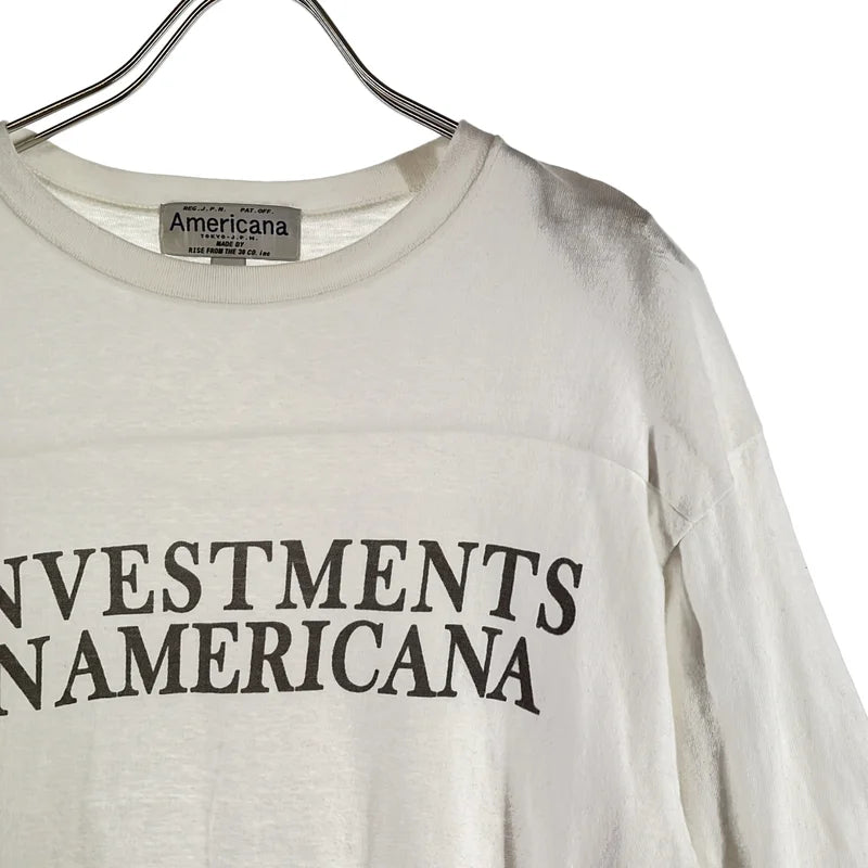 Americana / アメリカーナ | Deuxieme Classe / FOOTBALL / ロゴ フットボール Tシャツ カットソー |