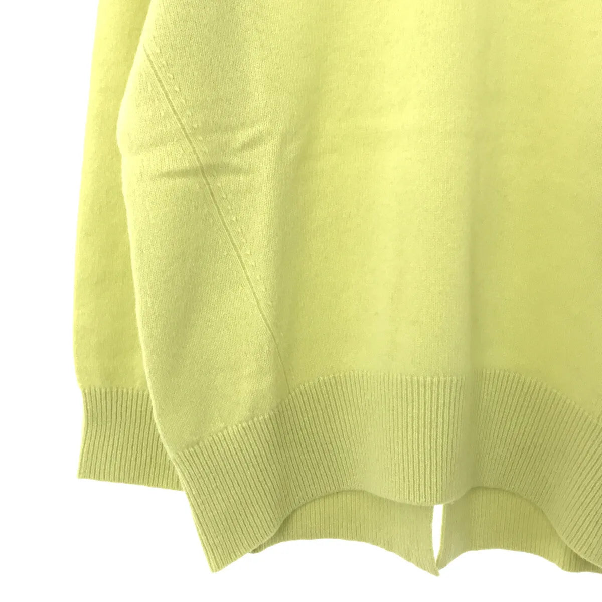 [狀況良好] 一塵不染 | 2020秋冬 |羊絨混紡圓領套頭衫 | F |淺綠色 |女性的