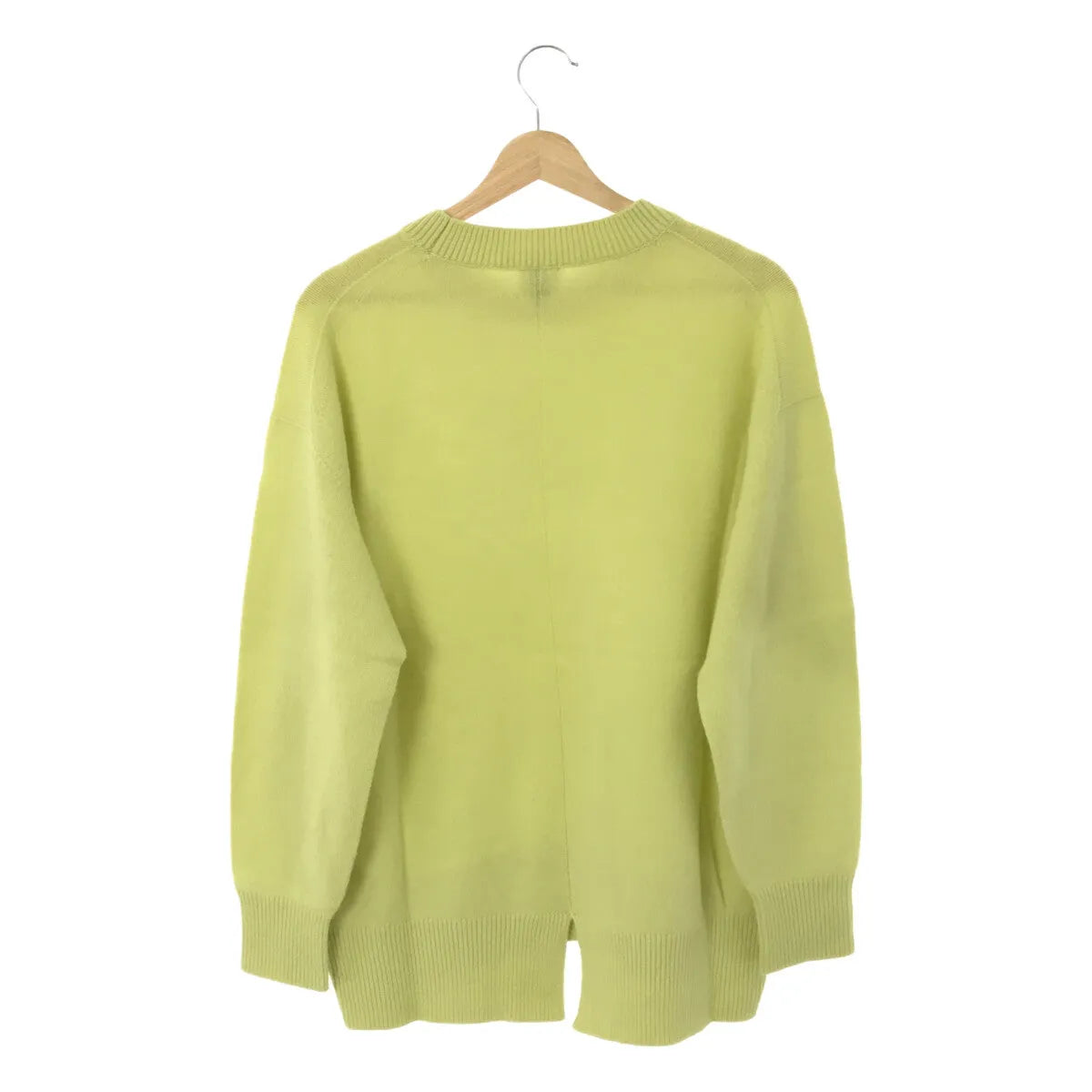 [狀況良好] 一塵不染 | 2020秋冬 |羊絨混紡圓領套頭衫 | F |淺綠色 |女性的
