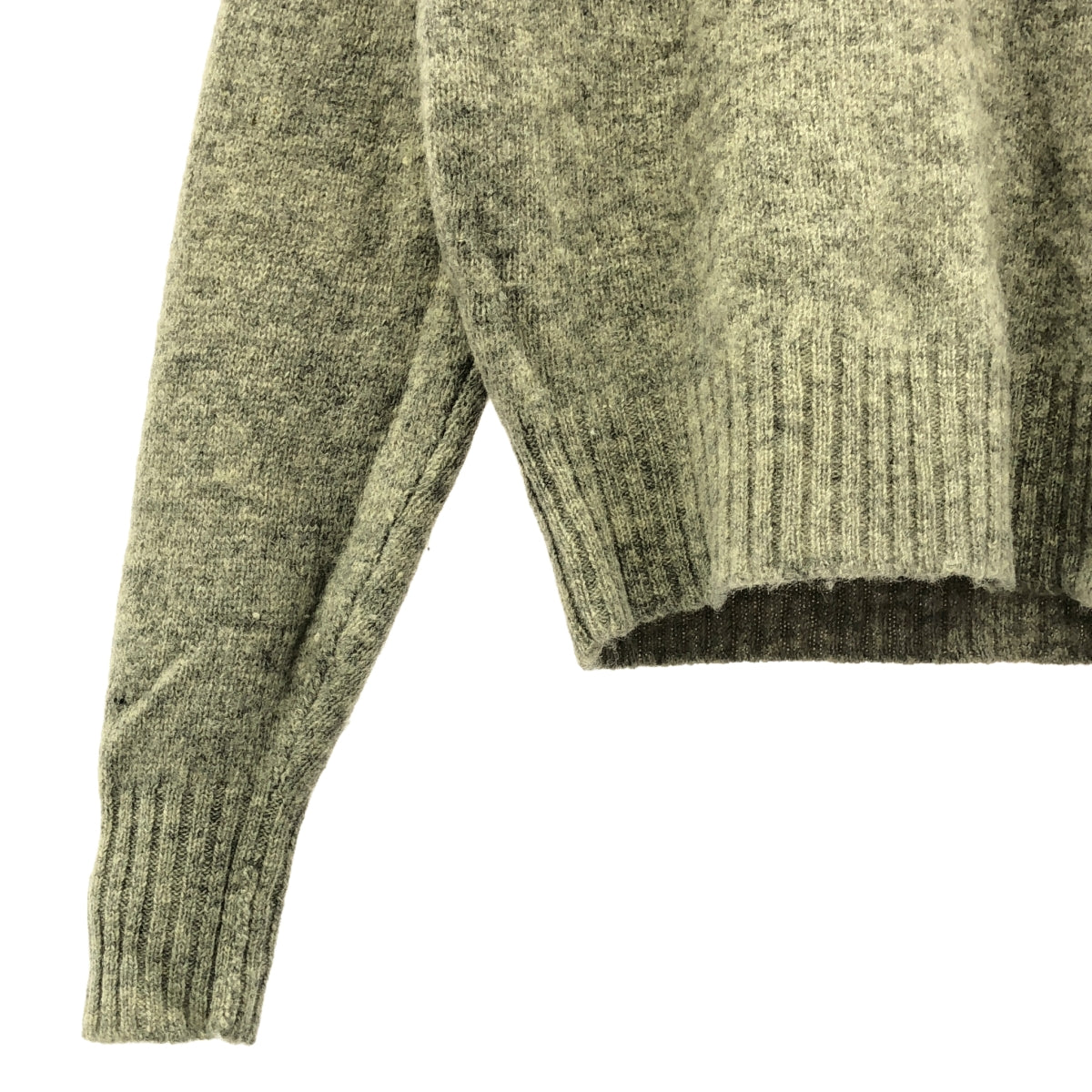 馬球拉爾夫勞倫 | 90年代復古羊毛套衫針織| M |灰色 |男士