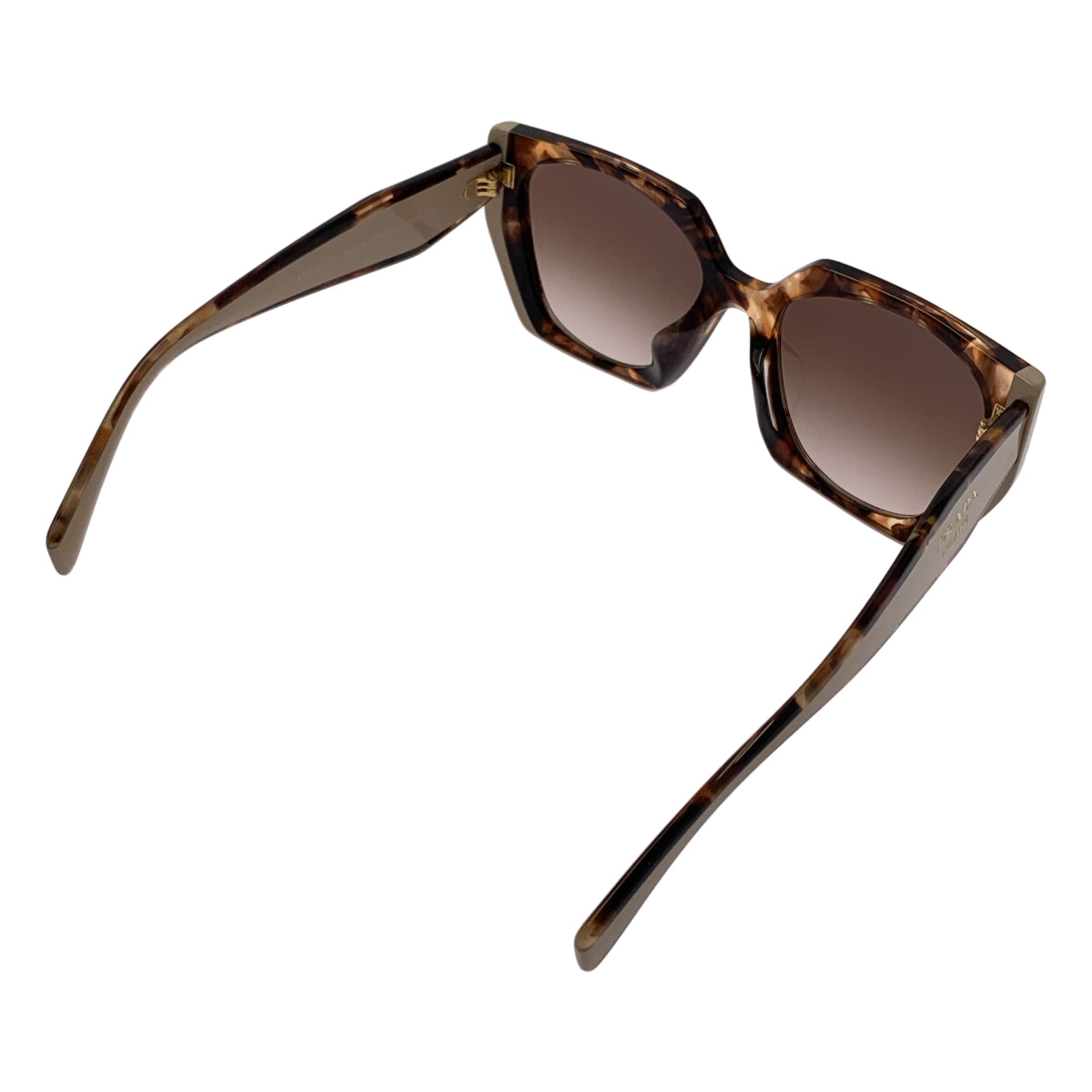 PRADA / プラダ | バイカラー べっ甲 フォックス アイウェア サングラス | 55□19 | その他