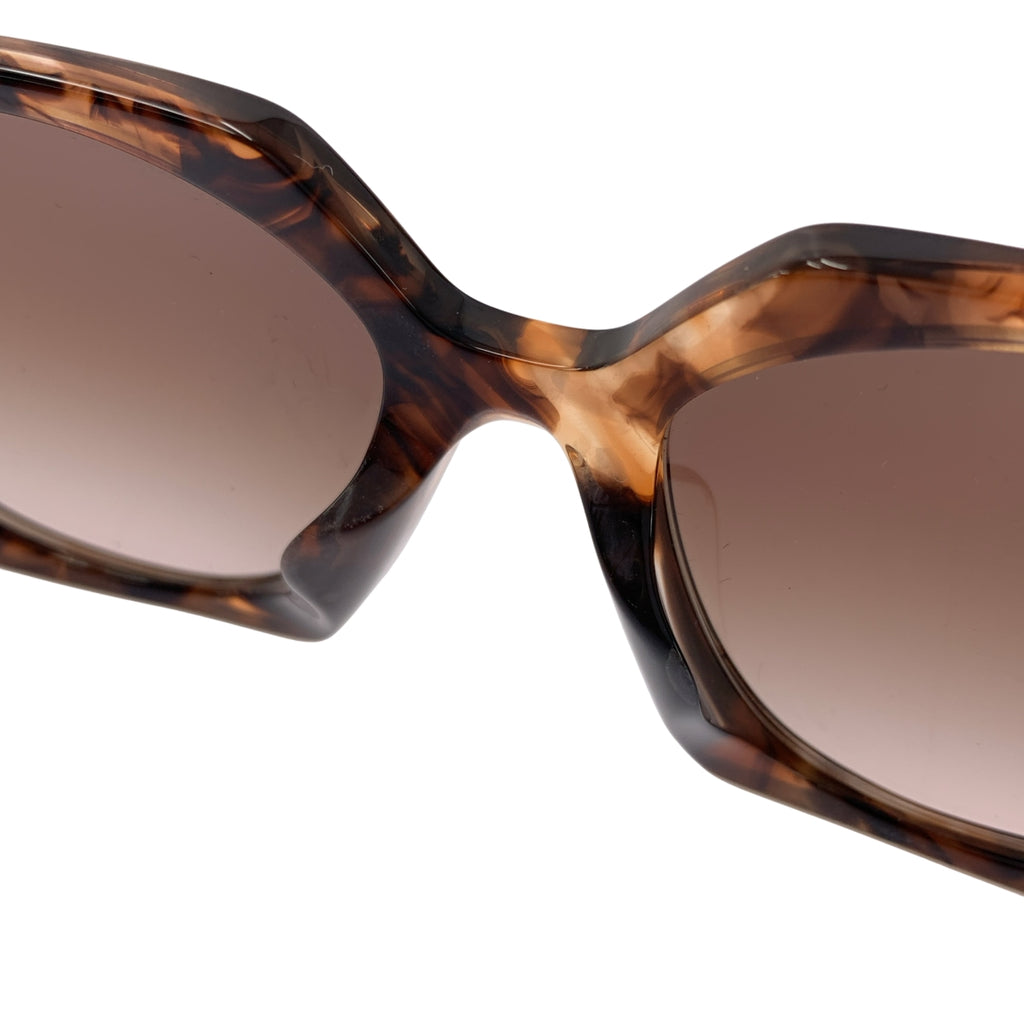 PRADA / プラダ | バイカラー べっ甲 フォックス アイウェア サングラス | 55□19 | その他