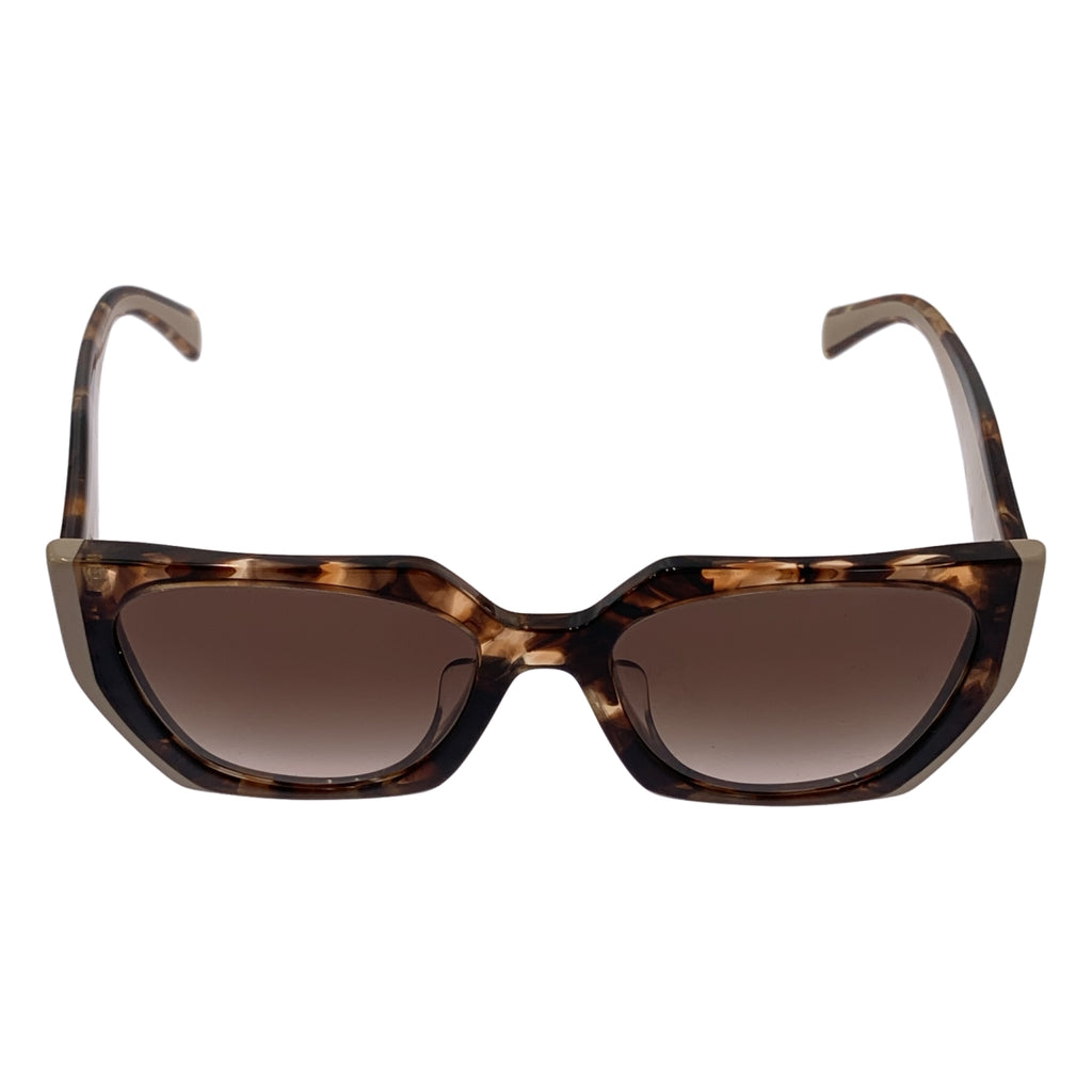 PRADA / プラダ | バイカラー べっ甲 フォックス アイウェア サングラス | 55□19 | その他