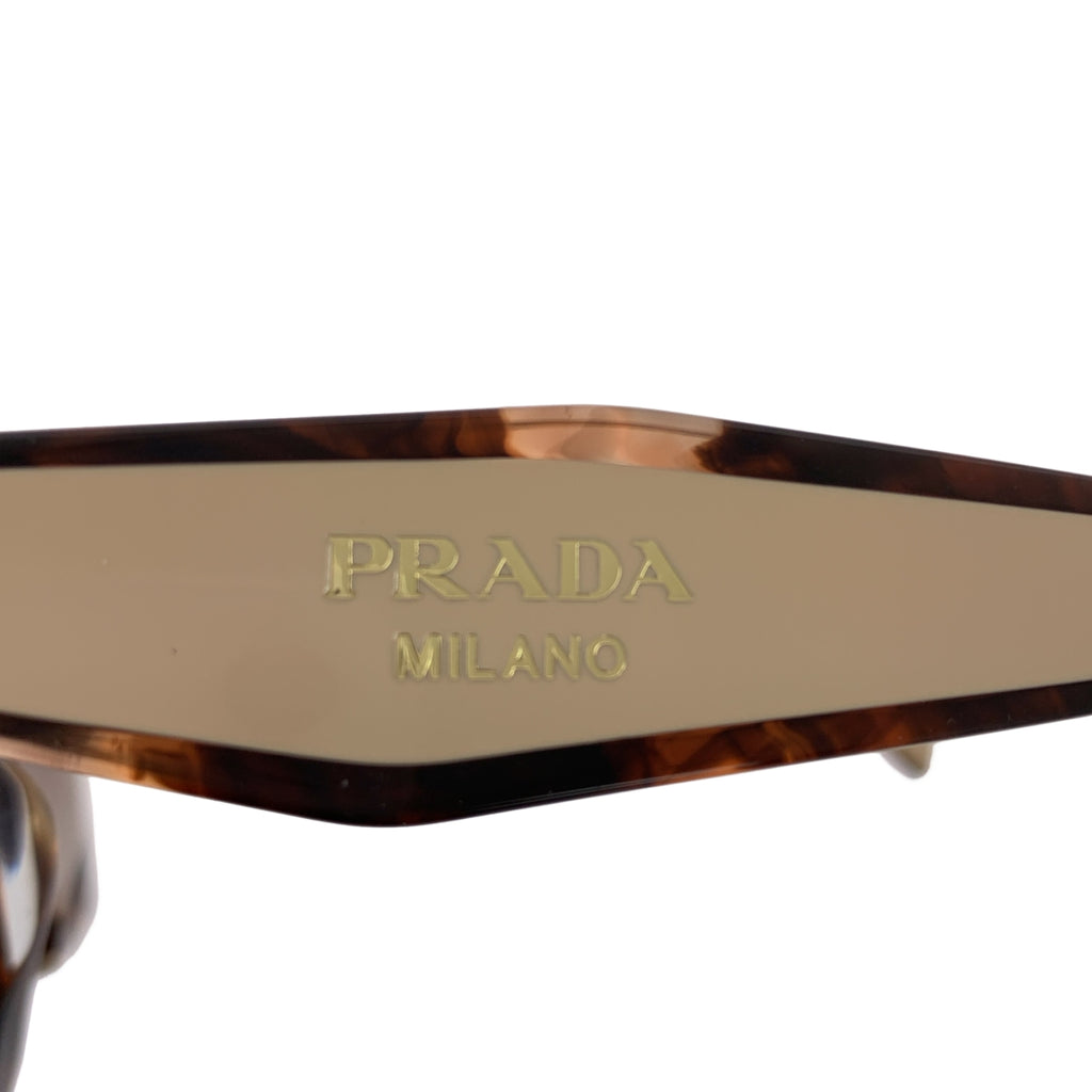 PRADA / プラダ | バイカラー べっ甲 フォックス アイウェア サングラス | 55□19 | その他