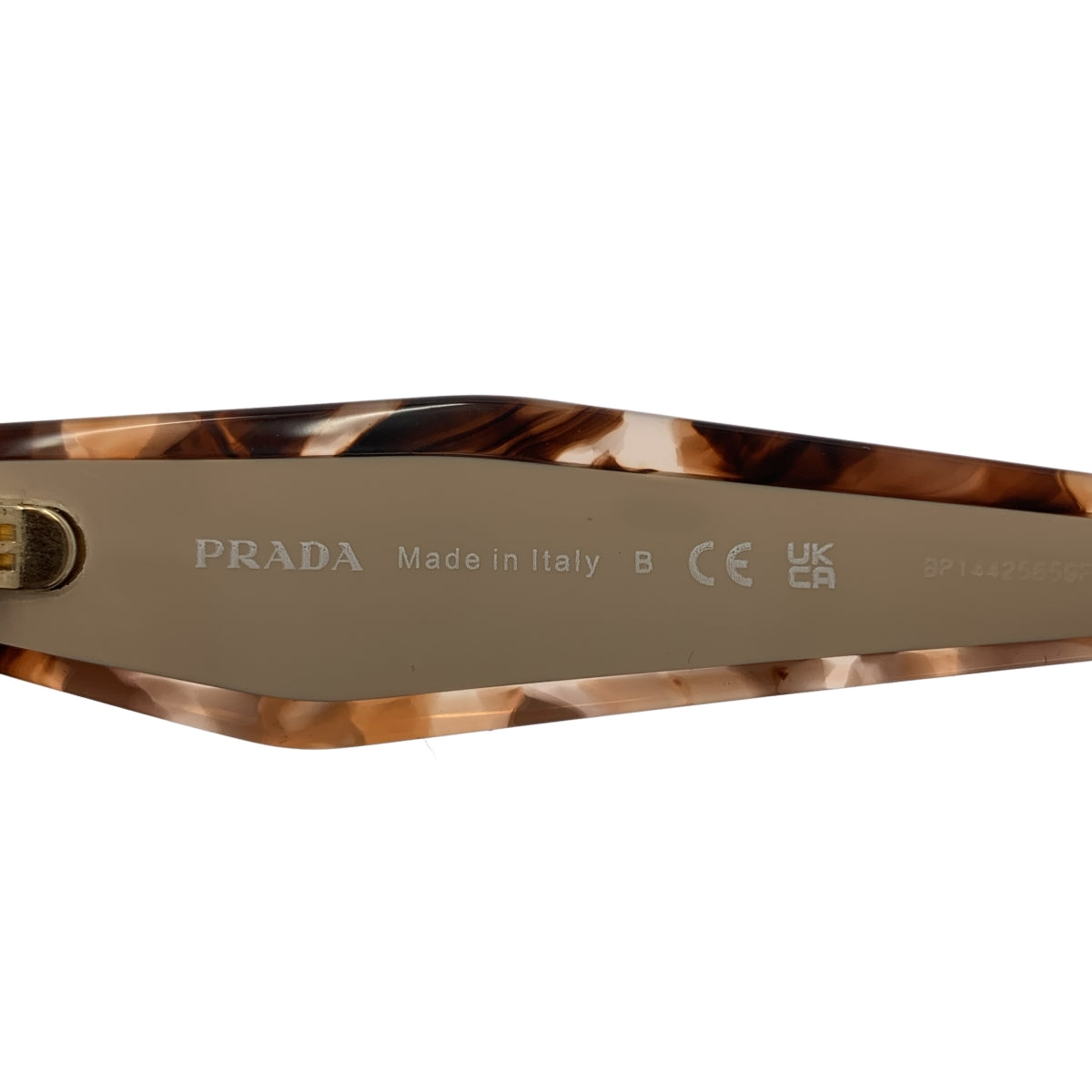 PRADA / プラダ | バイカラー べっ甲 フォックス アイウェア サングラス | 55□19 | その他