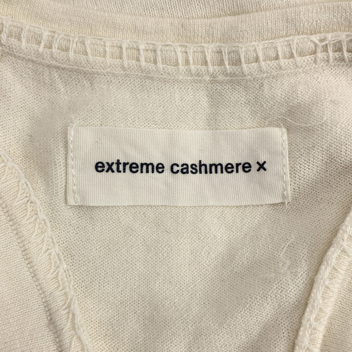 extreme cashmere / 익스트림 캐시미어 | 코튼 캐시미어 탱크탑 |