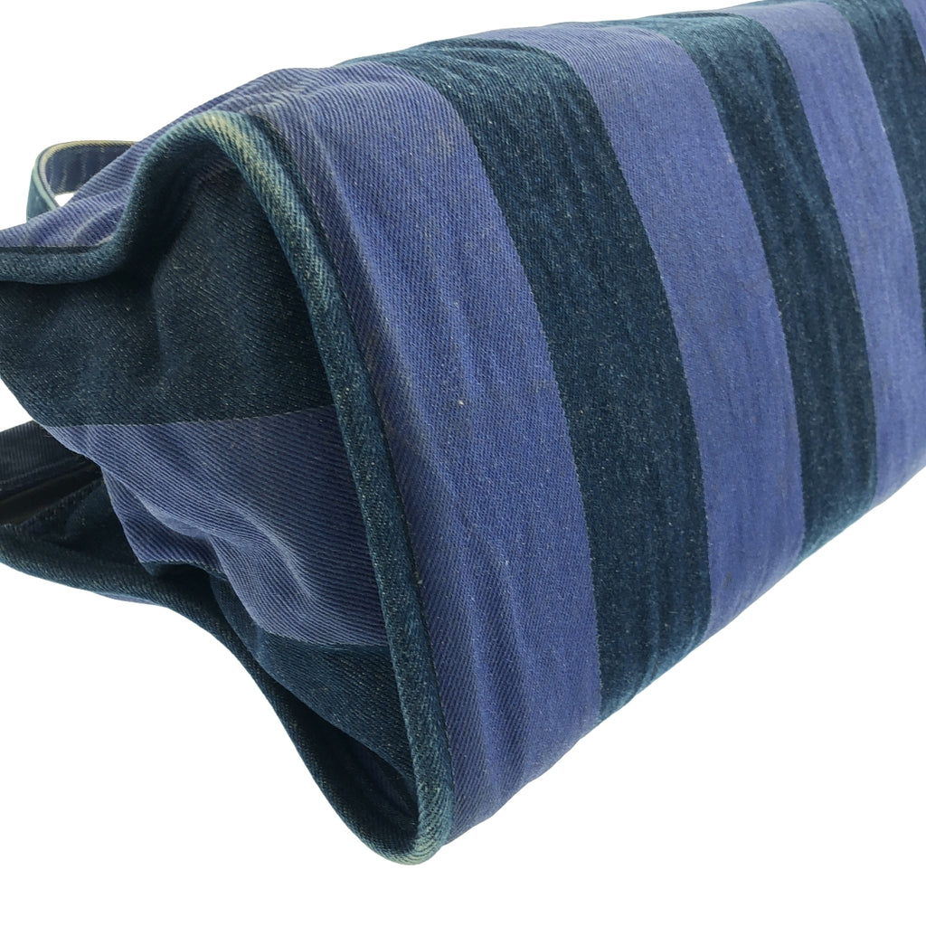 tricot COMME des GARCONS / 트리코 콤 데 갤슨 | 스트라이프 데님 토트 백 | 네이비 |