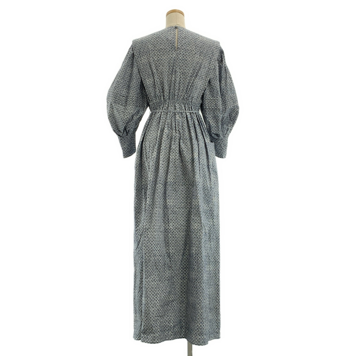 Mame Kurogouchi / 마메쿠로고우치 | 2023SS | Crane Pattern Hand Printed Dress 학 총 무늬 프린트 드레스 원피스 | 2 |