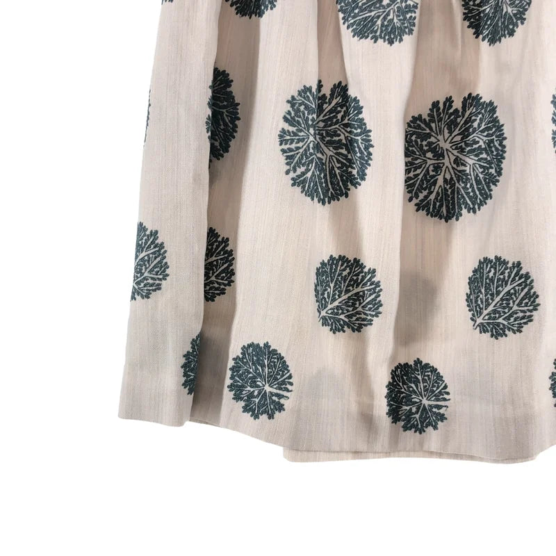 mina perhonen / ミナペルホネン | forest dot フォレストドット フレアスカート | 36 | ベージュ系 | レディース