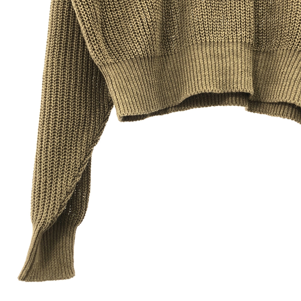 L'Appartement DEUXIEME CLASSE / アパルトモンドゥーズィエムクラス | 2023SS | LINEN BOYS KNIT リネン ボーイズ ニット | F | レディース