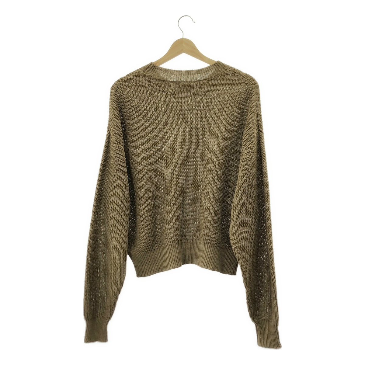 L'Appartement DEUXIEME CLASSE / アパルトモンドゥーズィエムクラス | 2023SS | LINEN BOYS KNIT リネン ボーイズ ニット | F | レディース