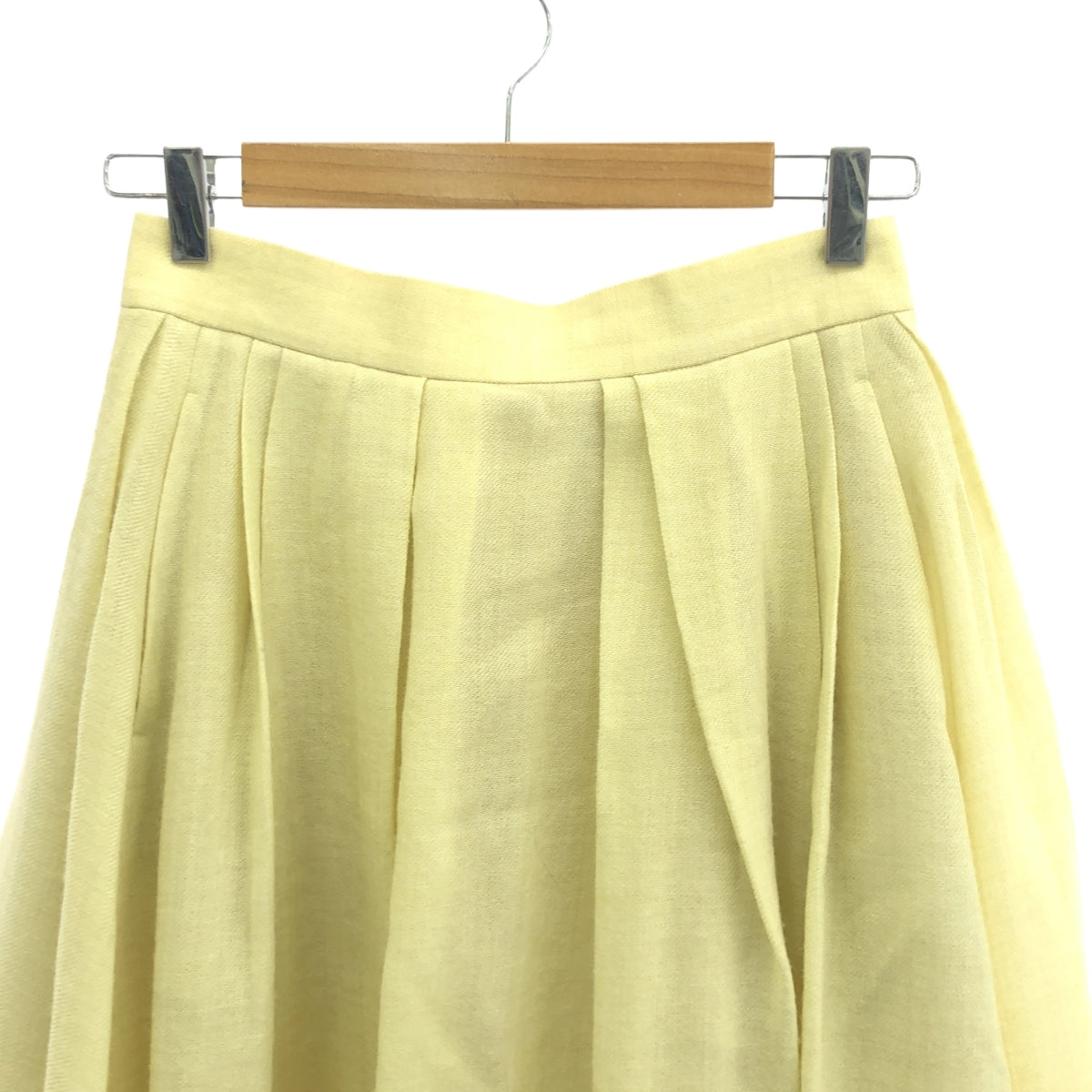 ebure / Ebur | 羊毛褶裙 | 38 | 黃色 | 女款