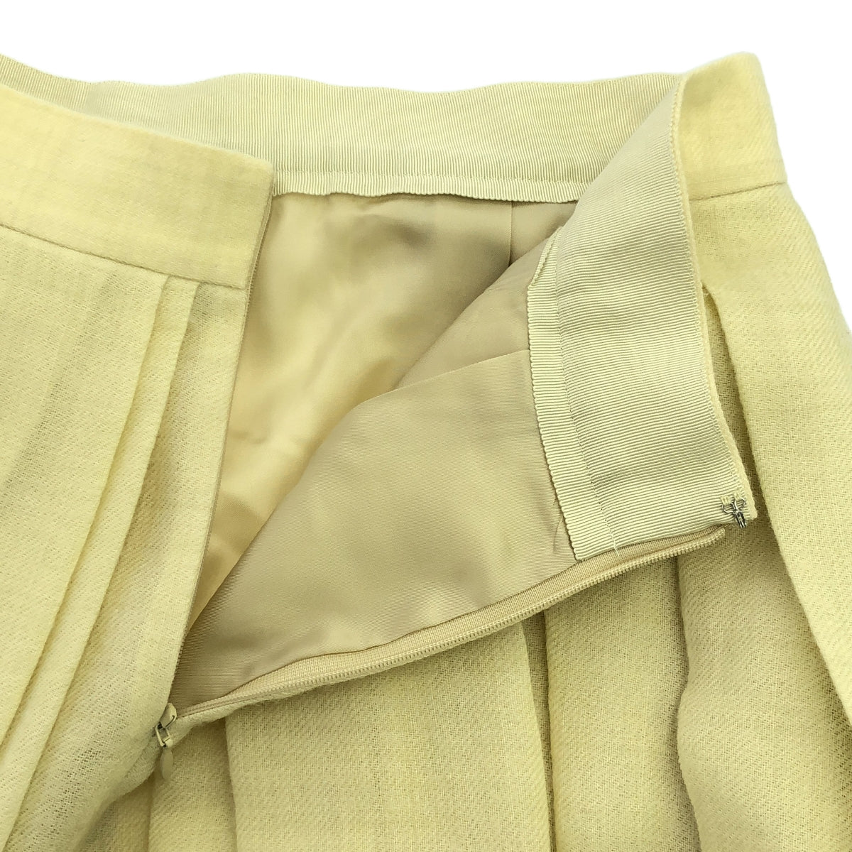 ebure / Ebur | 羊毛褶裙 | 38 | 黃色 | 女款