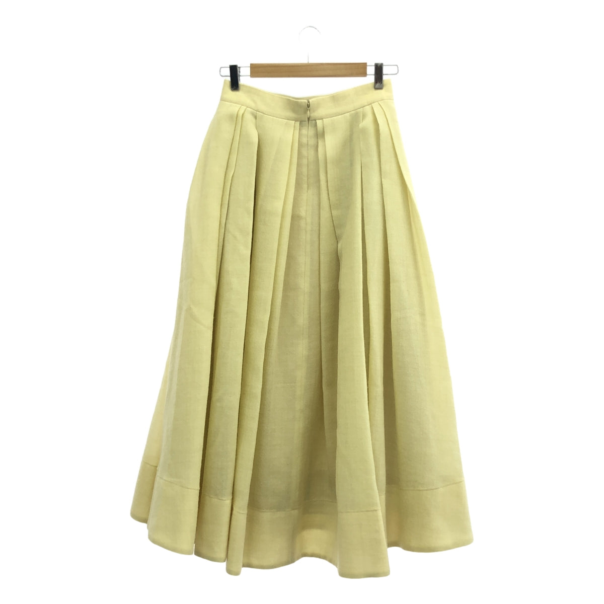ebure / Ebur | 羊毛褶裙 | 38 | 黃色 | 女款