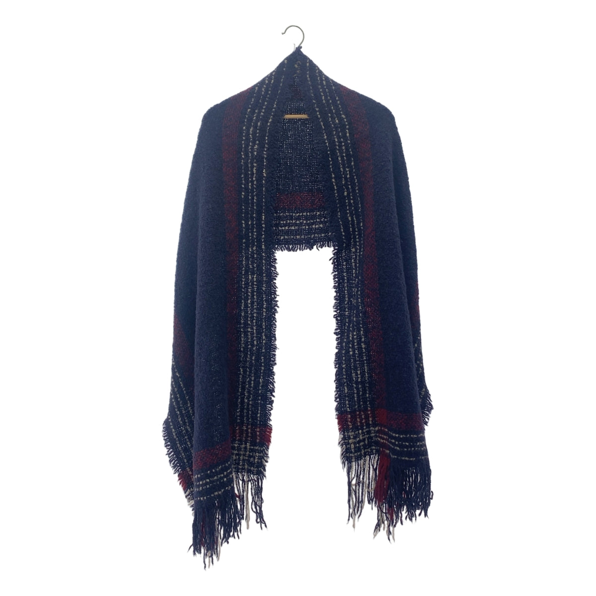 FALIERO SARTI | 流蘇圍巾 | 海軍藍 | 女款