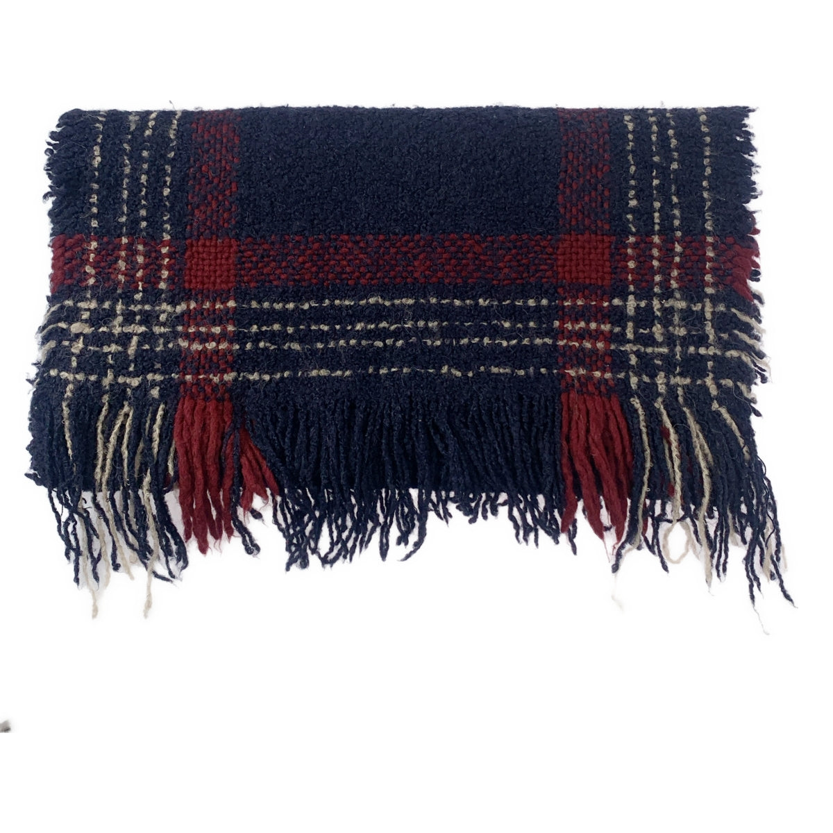 FALIERO SARTI | 流蘇圍巾 | 海軍藍 | 女款