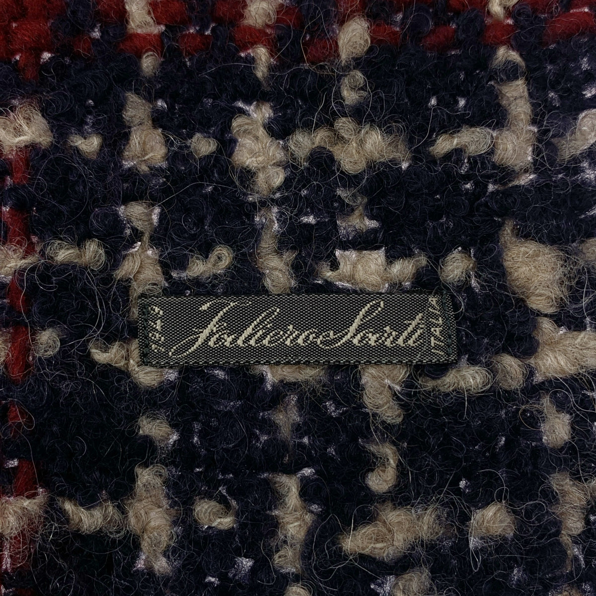 FALIERO SARTI | 流蘇圍巾 | 海軍藍 | 女款