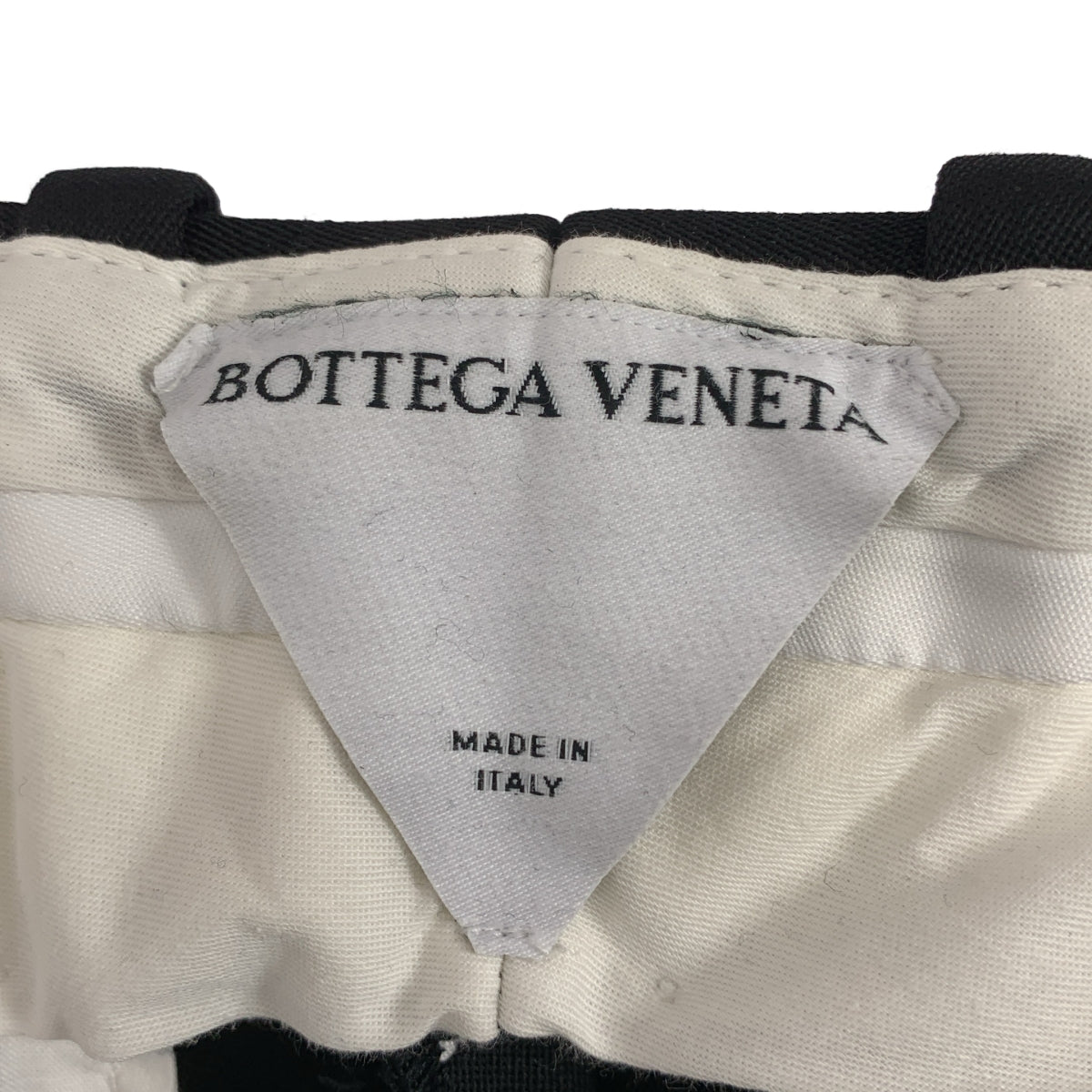 BOTTEGA VENETA / ボッテガヴェネタ | サイドダブルアジャスター スラックス パンツ | 44 | メンズ