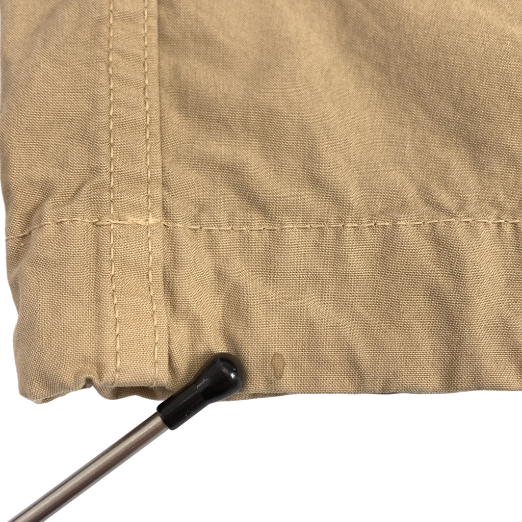 【成色極佳】KUON | 棉質府綢闊腿軍褲 | L碼 | 米色 | 男士