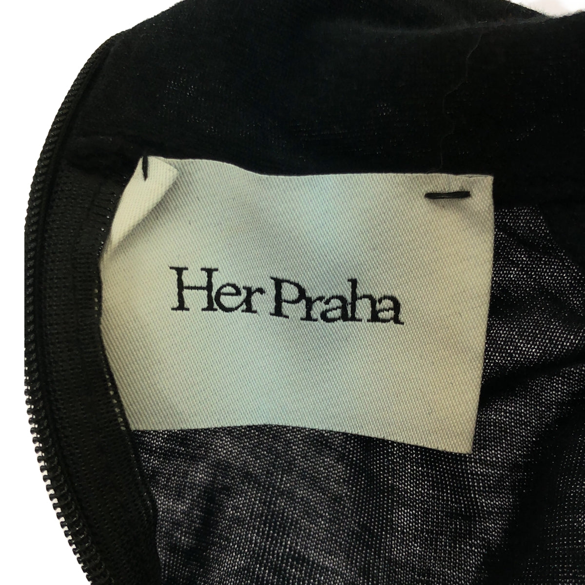 Her Praha / ハープラハ | チュール レース スリーブ ハイネック トップス | F | レディース