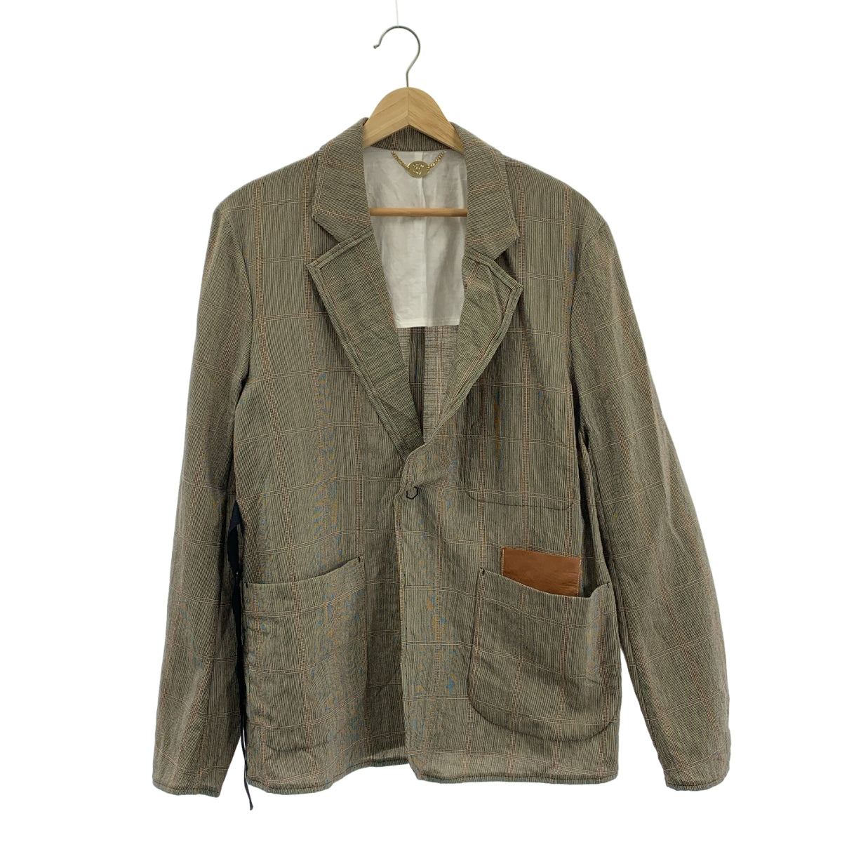 SUNSEA / サンシー | ウール チェック テーラードジャケット | 2 | メンズ