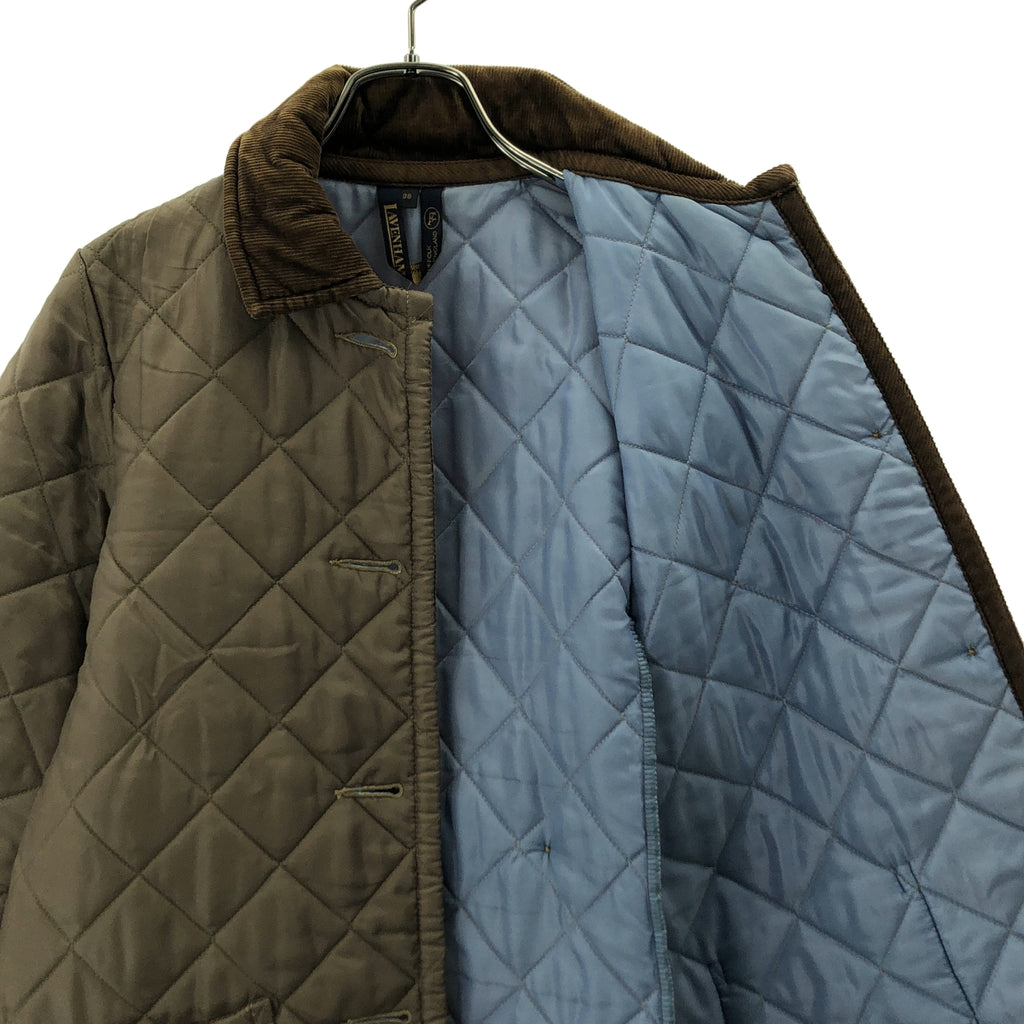 LAVENHAM / ラベンハム | ロゴボタン キルティング コート フーディ | 38 | レディース