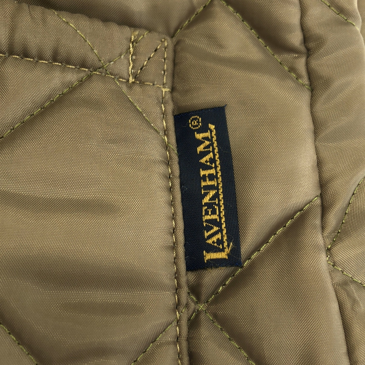 LAVENHAM / ラベンハム | ロゴボタン キルティング コート フーディ | 38 | レディース