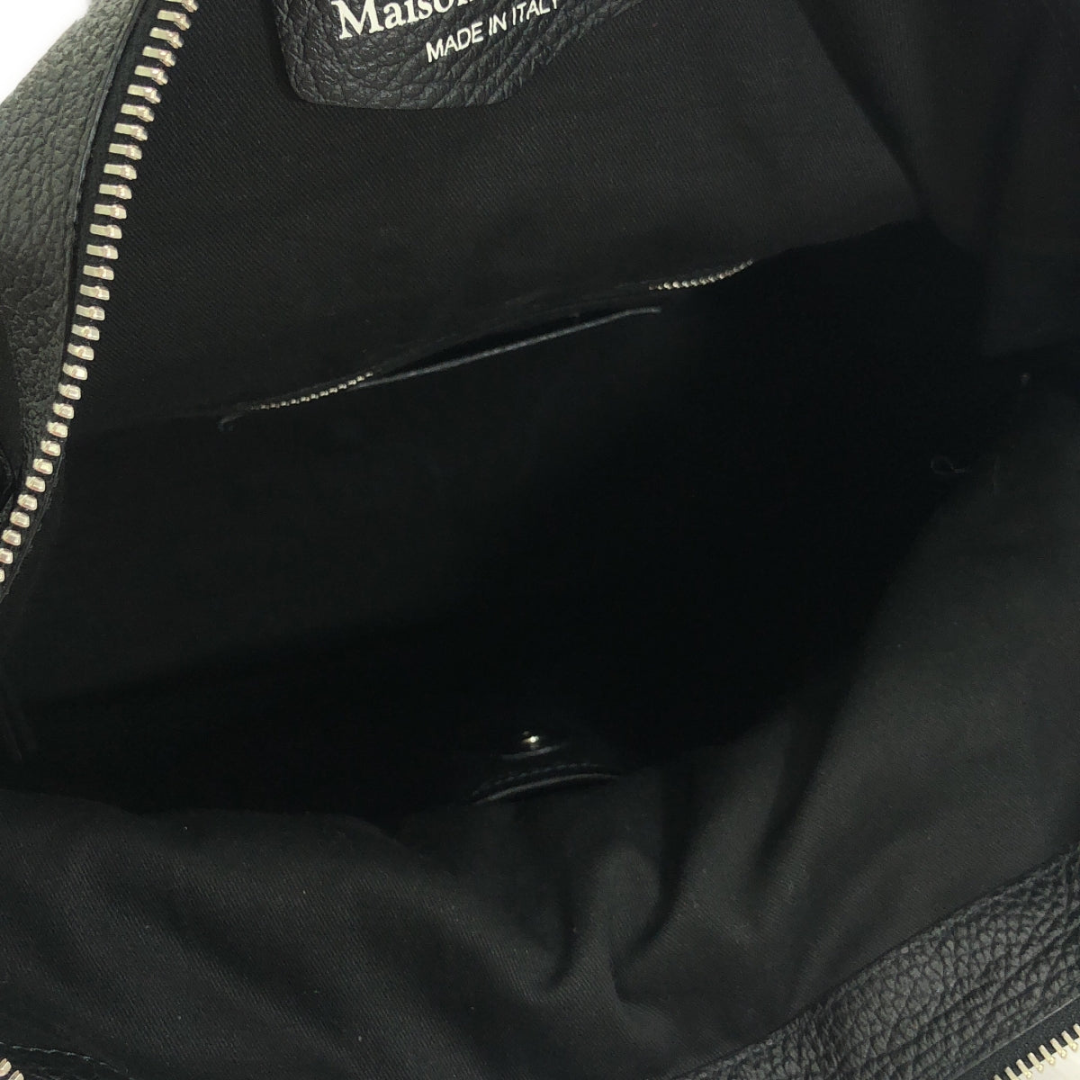 【美品】  Maison Margiela / メゾンマルジェラ | 5AC CLASSIQUE XL レザー トートバッグ | ブラック | メンズ