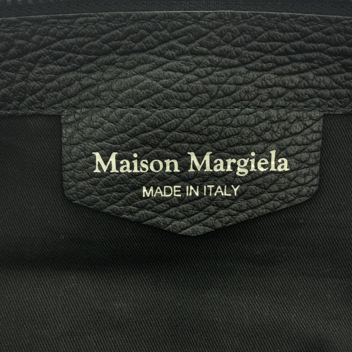 [미품] Maison Margiela / 메종 마르제라 | 5AC CLASSIQUE XL 가죽 토트 백 | 블랙 | 남성