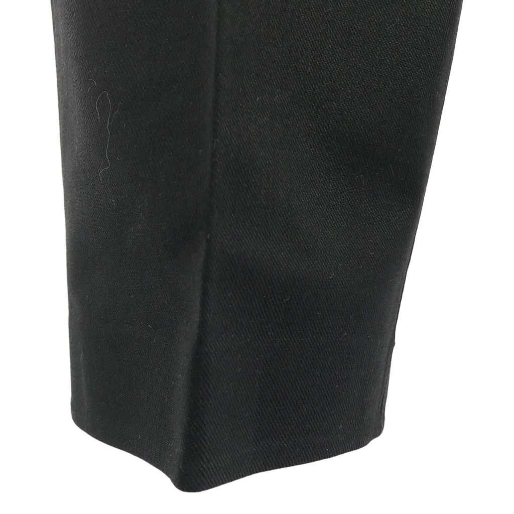 【美品】  DESCENTE / デサント | WOOL MIX SEAMTAPED PANTS ウールミックスシームテープパンツ | L | ブラック | メンズ