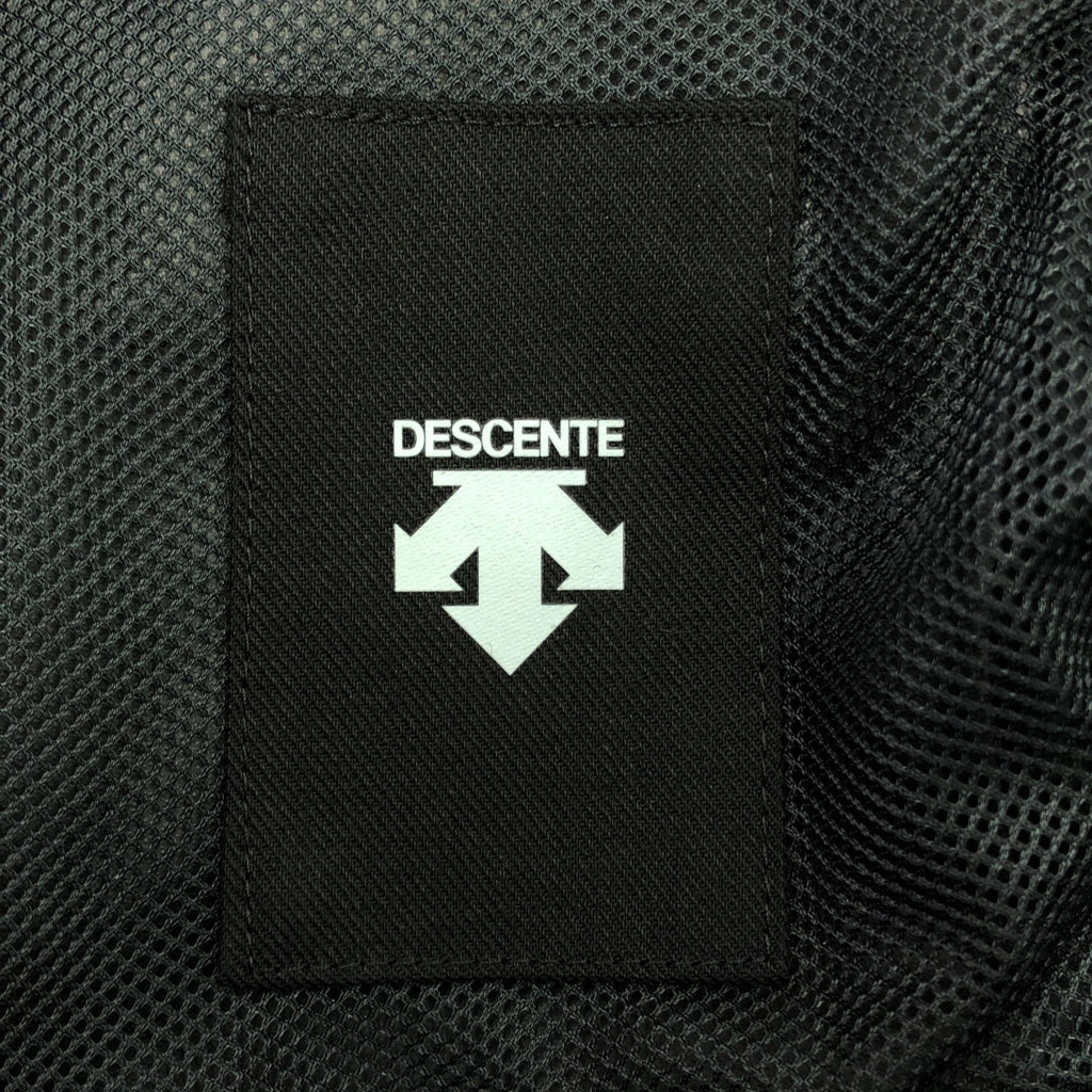 【美品】  DESCENTE / デサント | WOOL MIX SEAMTAPED PANTS ウールミックスシームテープパンツ | L | ブラック | メンズ