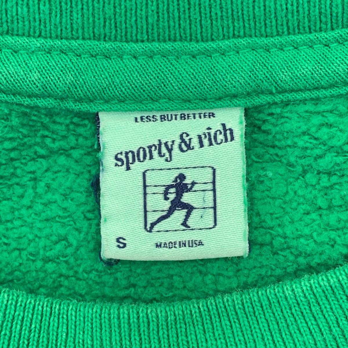 SPORTY&RICH / スポーティーアンドリッチ | 2023SS | カレッジプリント クルーネックスウェット | S | レディース