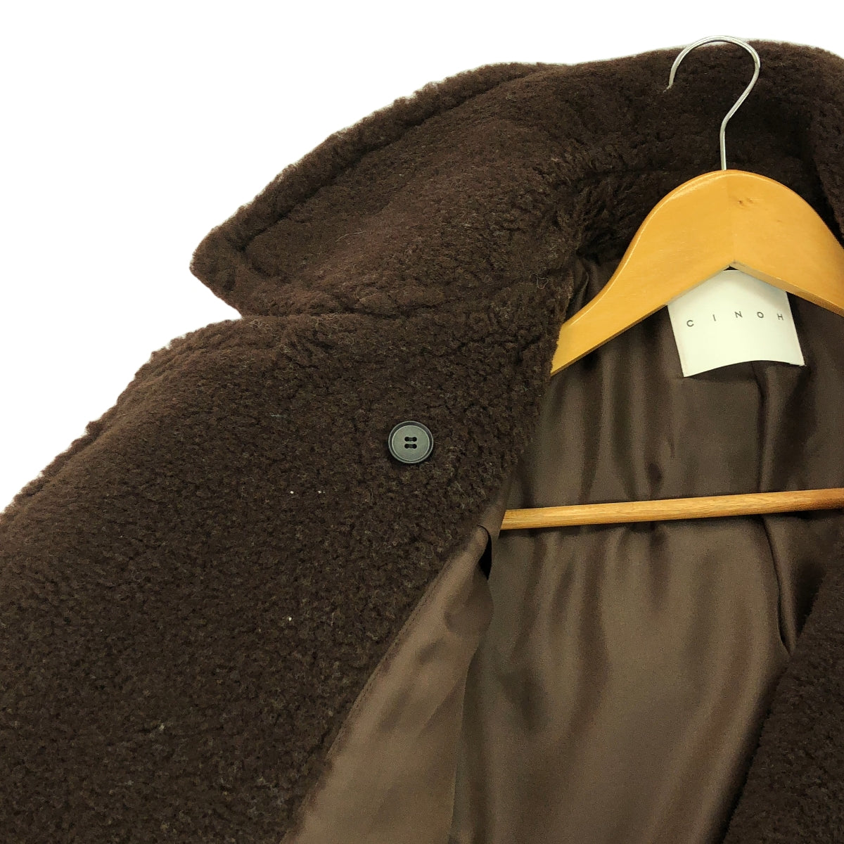 CINOH / 斜紋棉布褲 | 2023AW | CI BOA COCOON COAT / 外套 / 全襯裡 | 36 | 女款