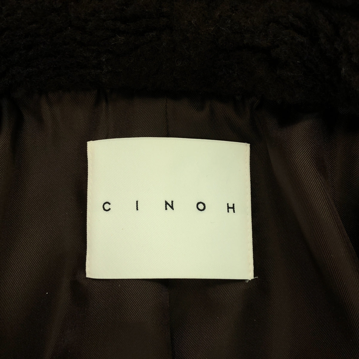 CINOH / 斜紋棉布褲 | 2023AW | CI BOA COCOON COAT / 外套 / 全襯裡 | 36 | 女款