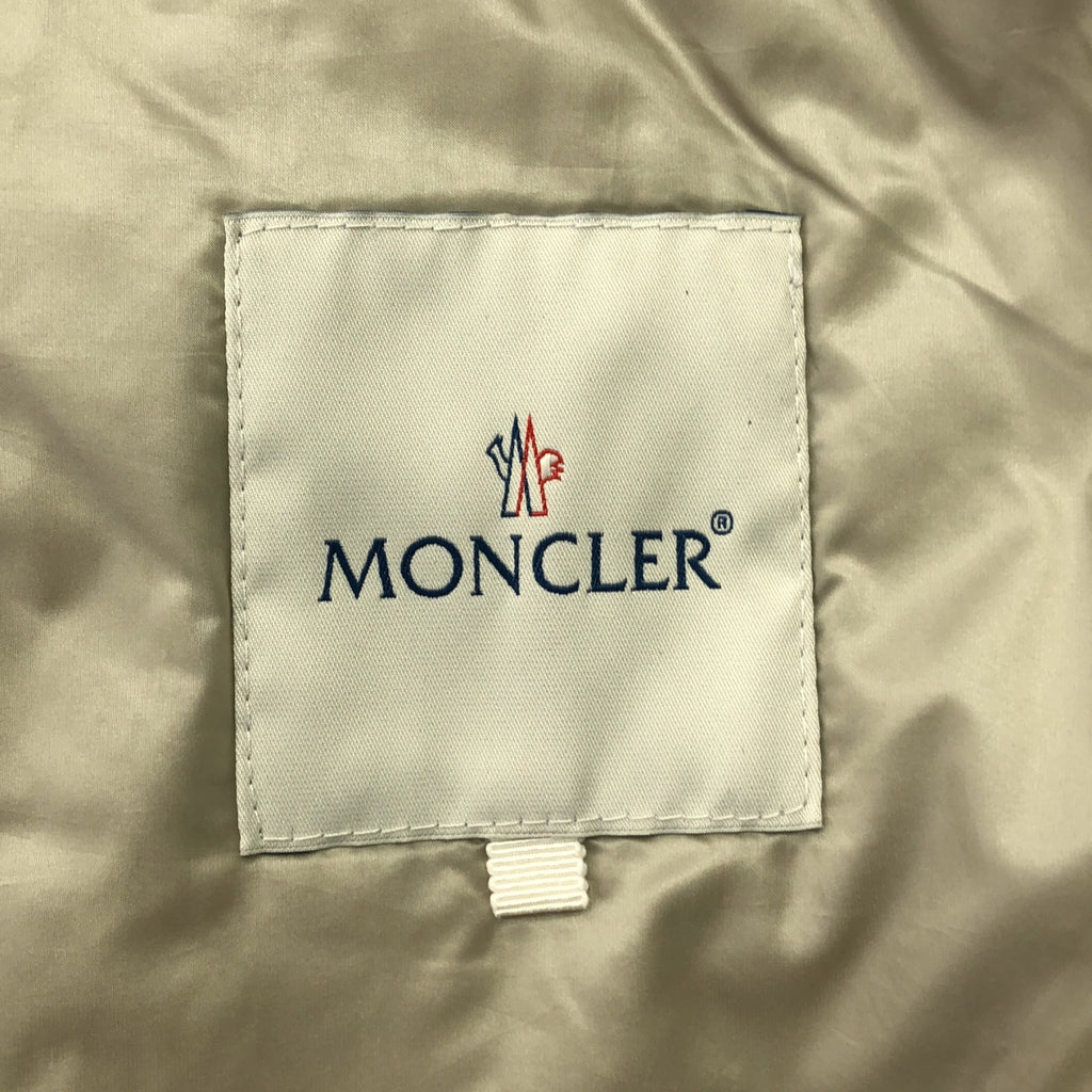 MONCLER / モンクレール | × sacai / サカイ SHOKO / バックフリル ドッキング ワッペンロゴ ダウンベスト | 1 | レディース