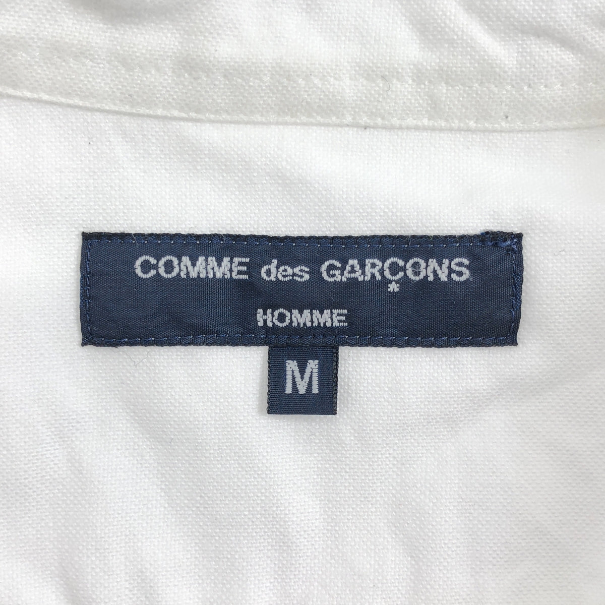 COMME des GARÇONS HOMME | 2007春夏 |棉質牛津襯衫 |尺寸 M |