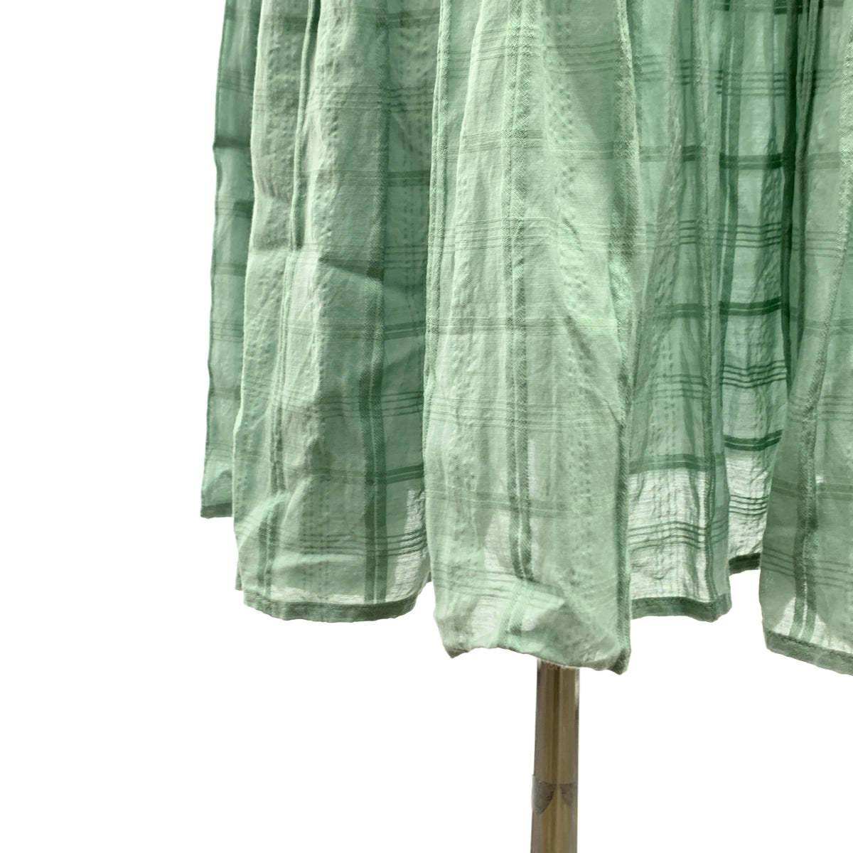 Lauren Ralph Lauren / ローレンラルフローレン | レーヨン コットン Vネック ワンピース | 4 | レディース