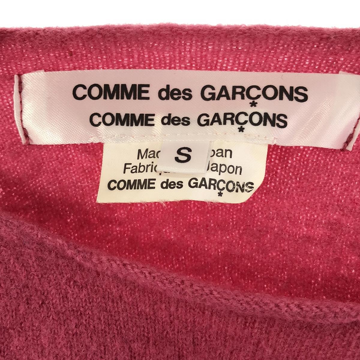 COMME des GARCONS COMME des GARCONS / コムコム | 2021AW | ウール クルーネック ニット | S | ピンク | レディース