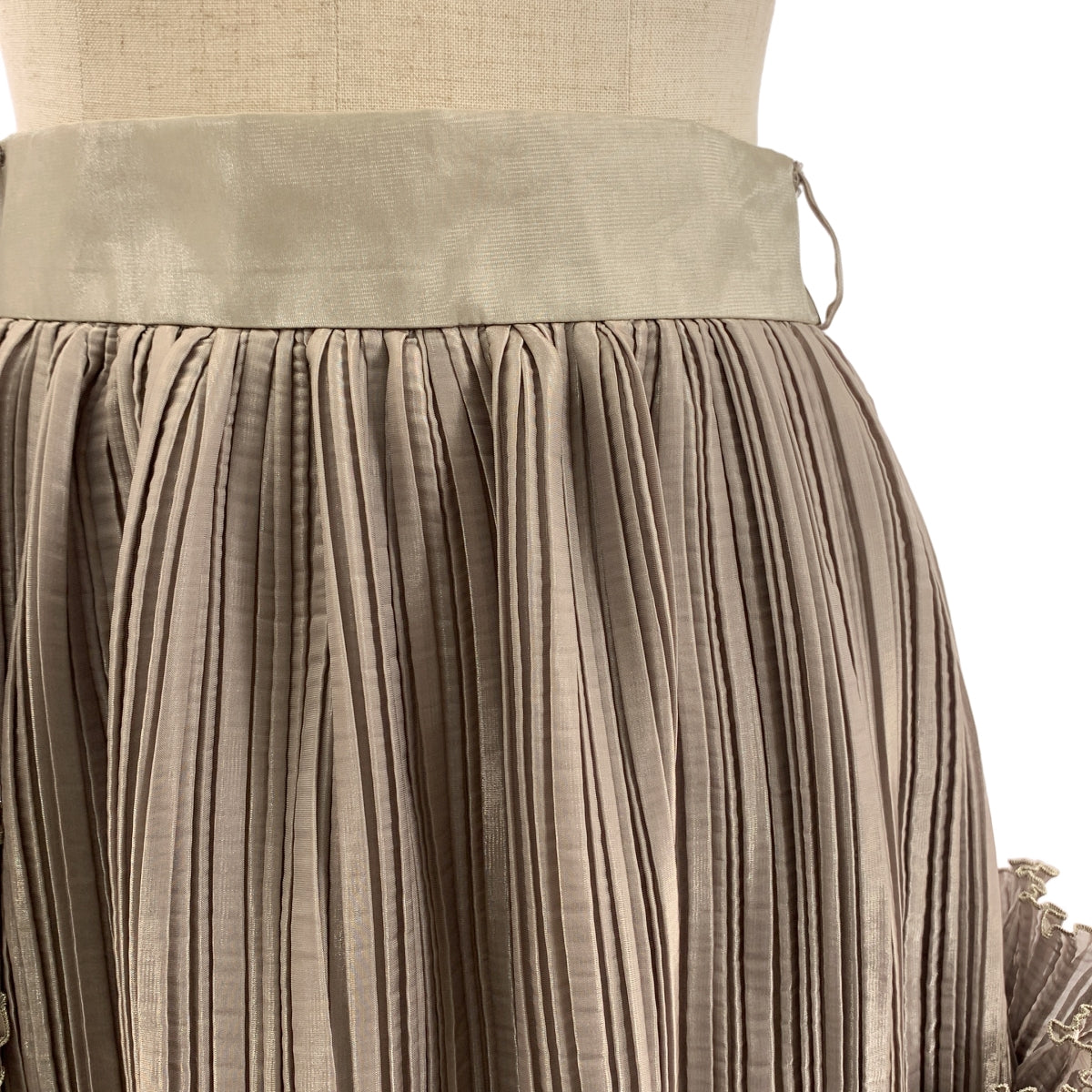 ha | za | ma / Hazama | 荷葉邊裝飾褶皺蓬鬆半身裙 / 有襯裡 | M | 女款