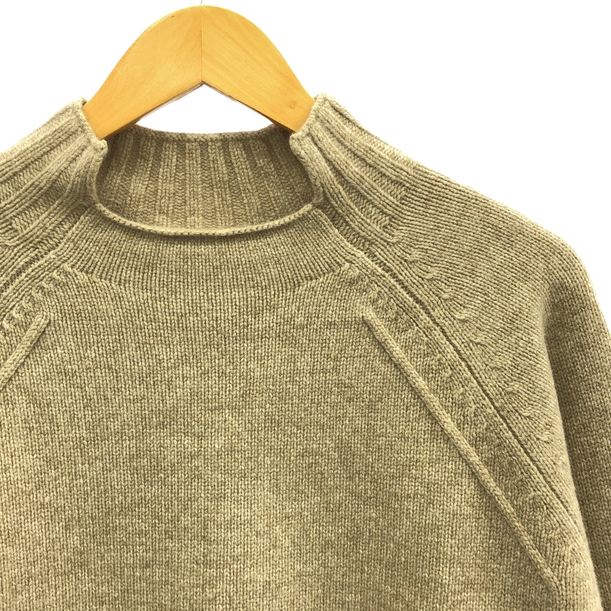 SLOBE IENA | Big Pullover Knit with Deformed Neck | F | Beige | Women's