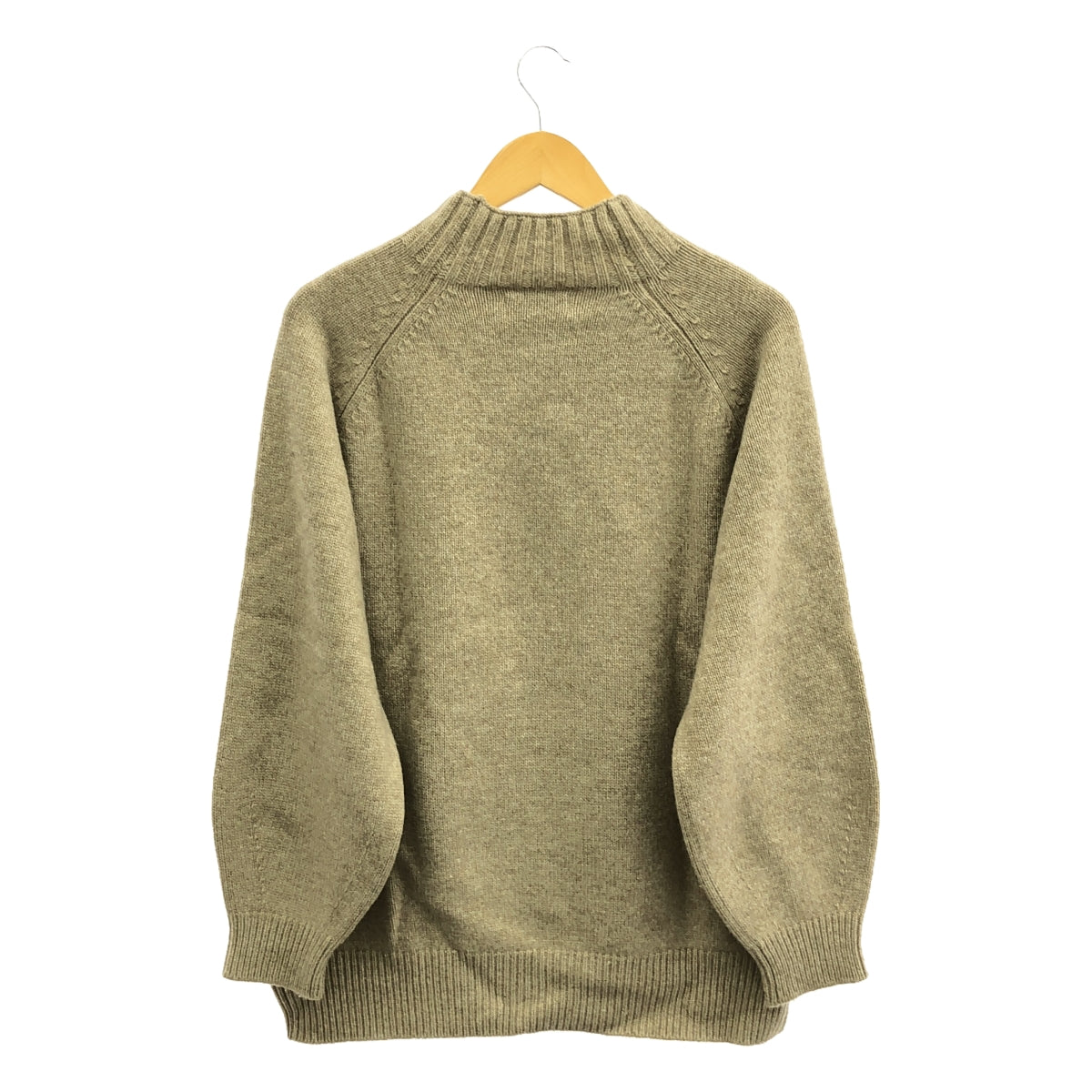 SLOBE IENA | Big Pullover Knit with Deformed Neck | F | Beige | Women's