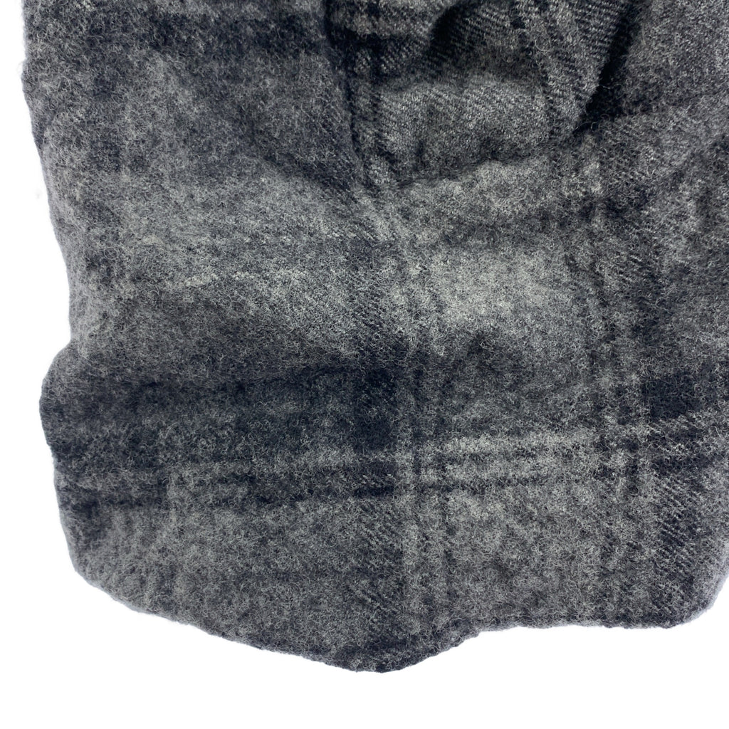 DANIELA GREGIS | 羊毛與羊絨雙面縮水無領外套 | F |