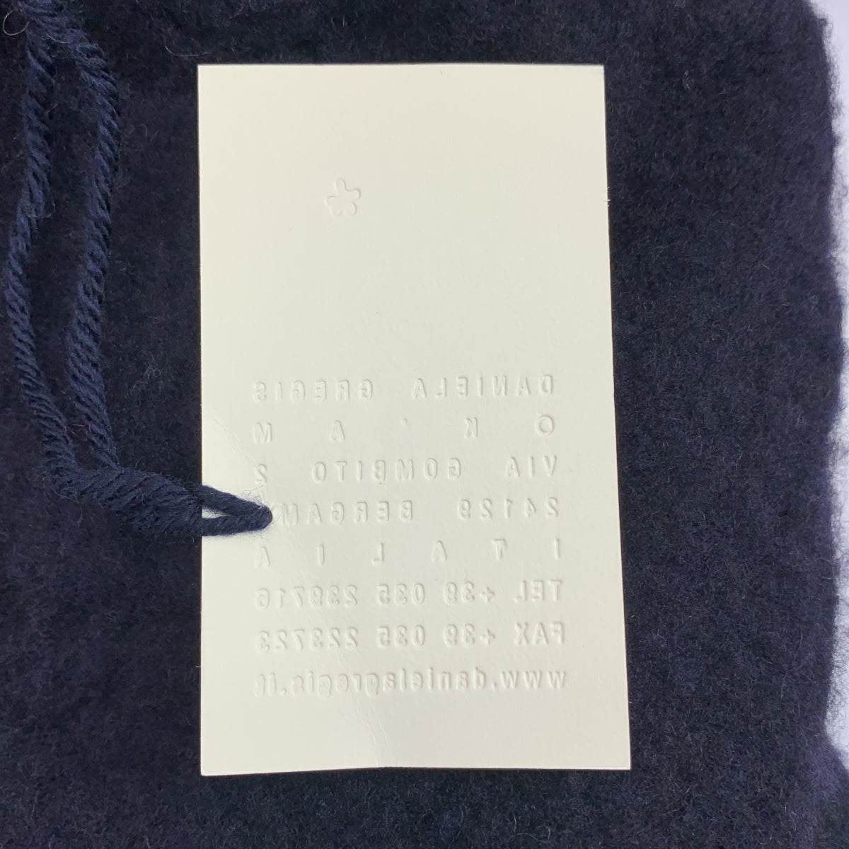 DANIELA GREGIS | 羊毛與羊絨雙面縮水無領外套 | F |