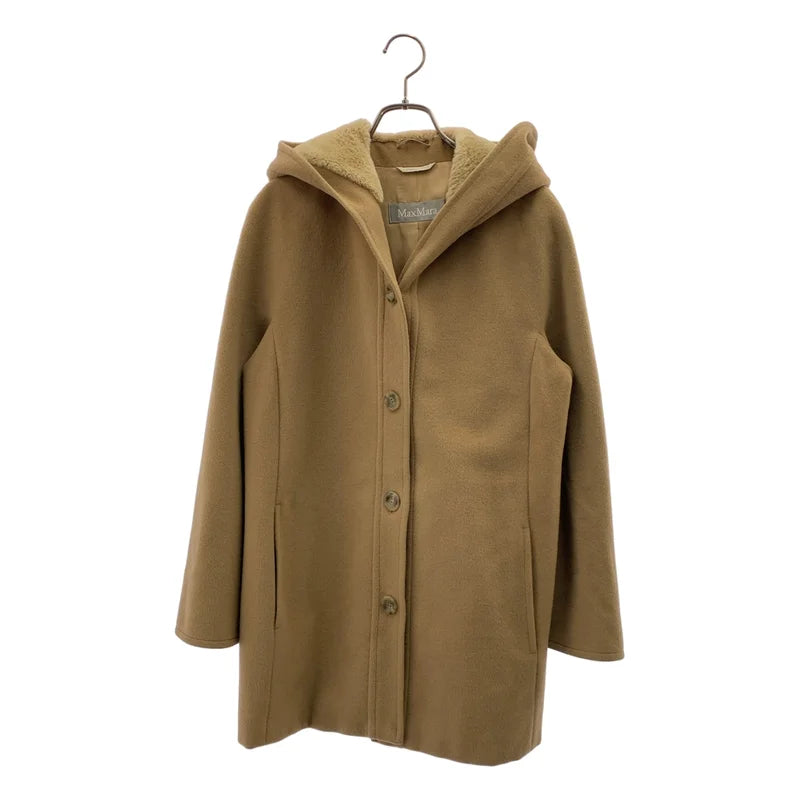 Max Mara / マックスマーラ | ウール フーデッド コート | 40 | レディース