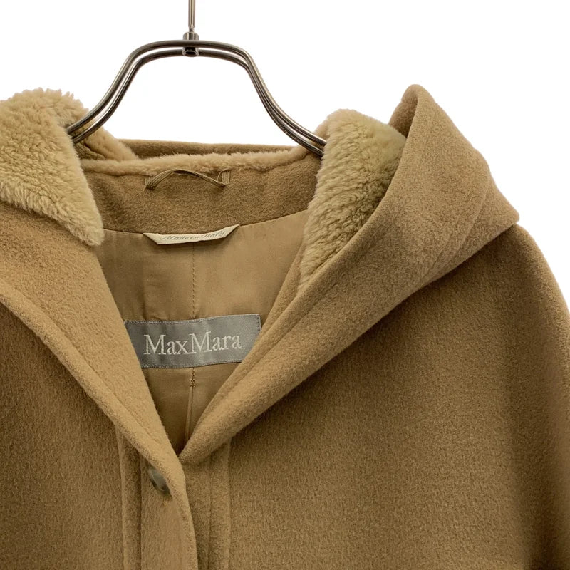 Max Mara / マックスマーラ | ウール フーデッド コート | 40 | レディース