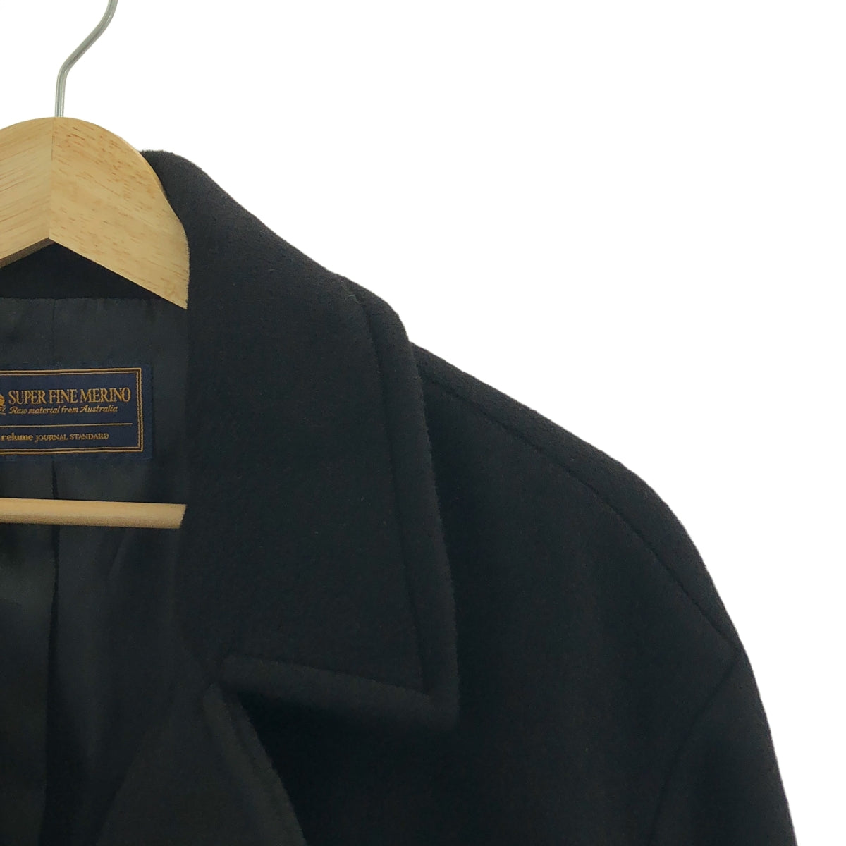 JOURNAL STANDARD 履歷 | 2024 秋冬 | 超細海狸皮豌豆大衣 | 尺寸 38 | 女款
