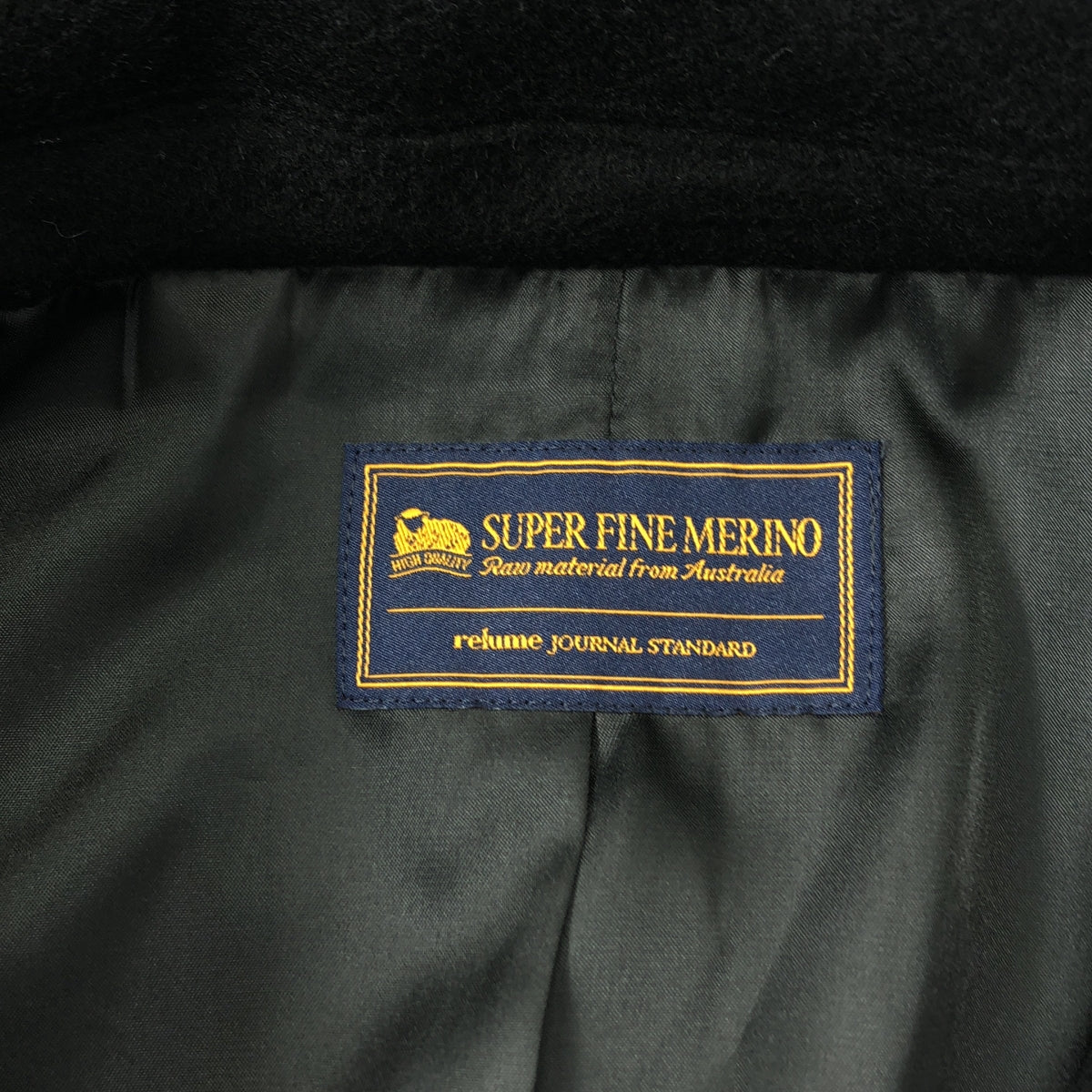 JOURNAL STANDARD 履歷 | 2024 秋冬 | 超細海狸皮豌豆大衣 | 尺寸 38 | 女款