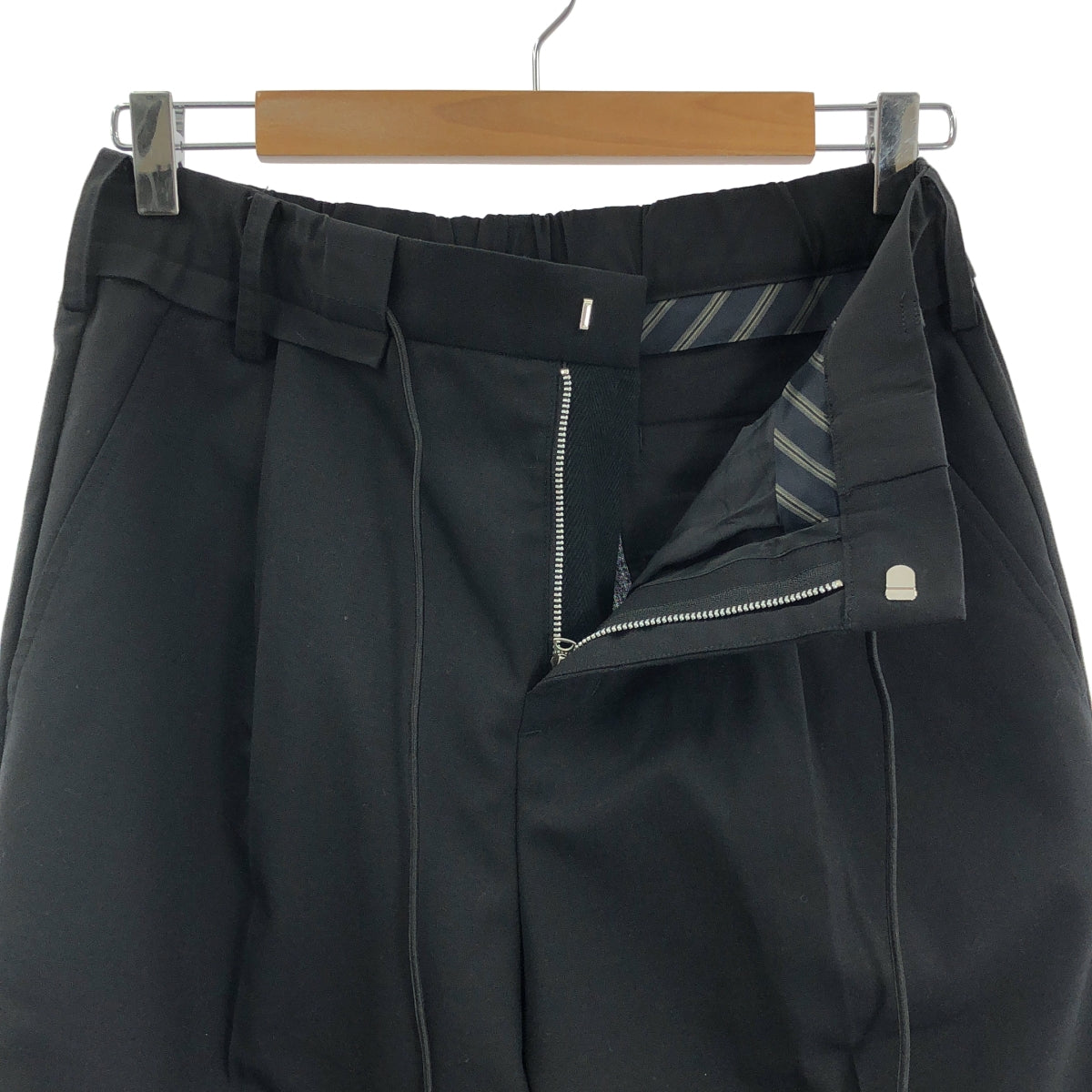 [近新] sacai | 2024SS | 西裝褲 | 黑色 | 男款