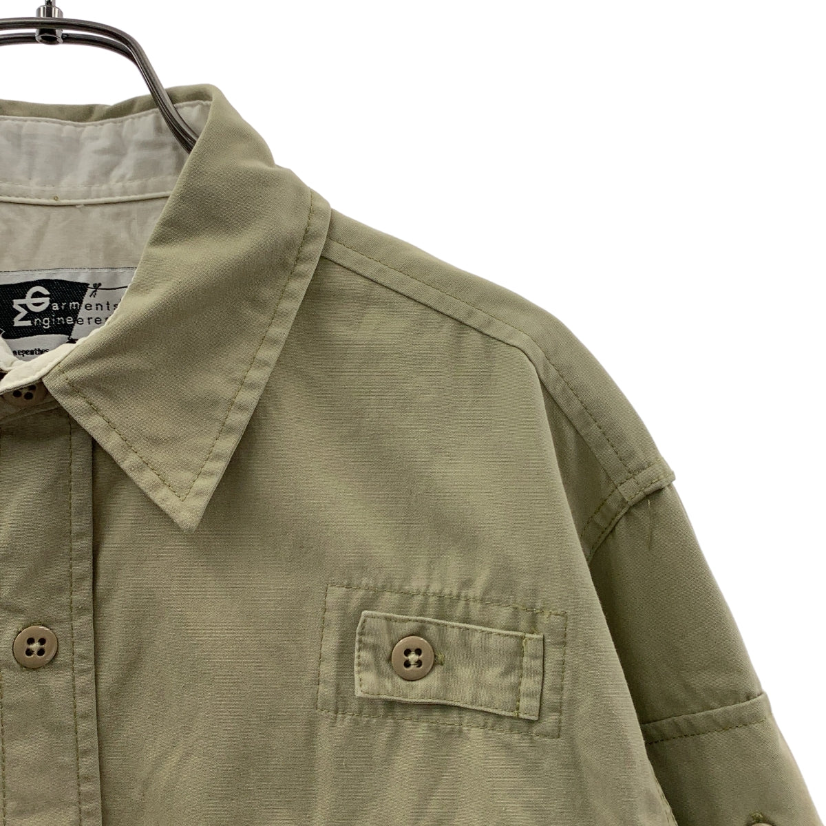 Engineered Garments / エンジニアドガーメンツ | オーバーシルエット ミリタリー ジャケット | S | ベージュ | メンズ